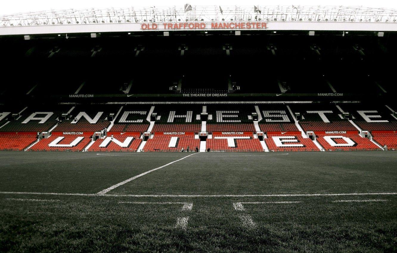 1332x850 Wallpaper red, stadium, manchester, football, manchester