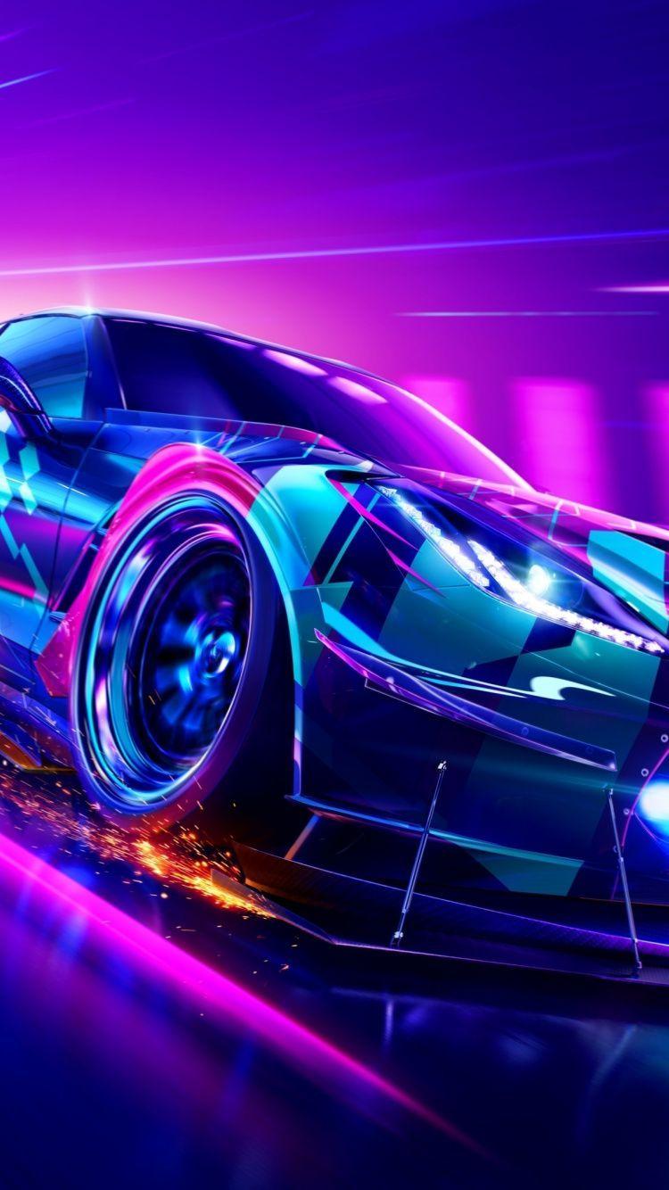 750x1334 Chevrolet Corvette Grand Sport, Need for Speed Heat