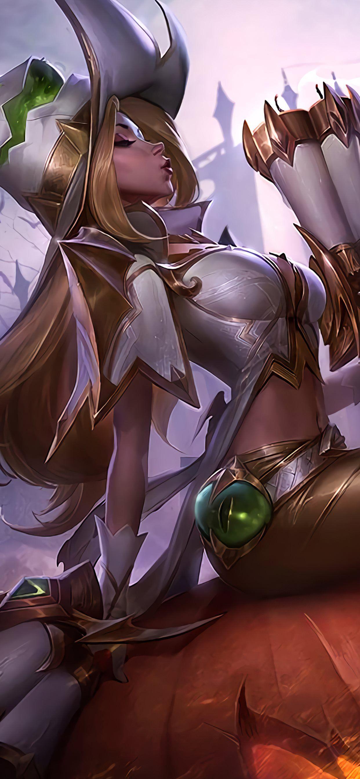 1242x2688 miss fortune league of legends fantasy 4k iPhone Wallpaper
