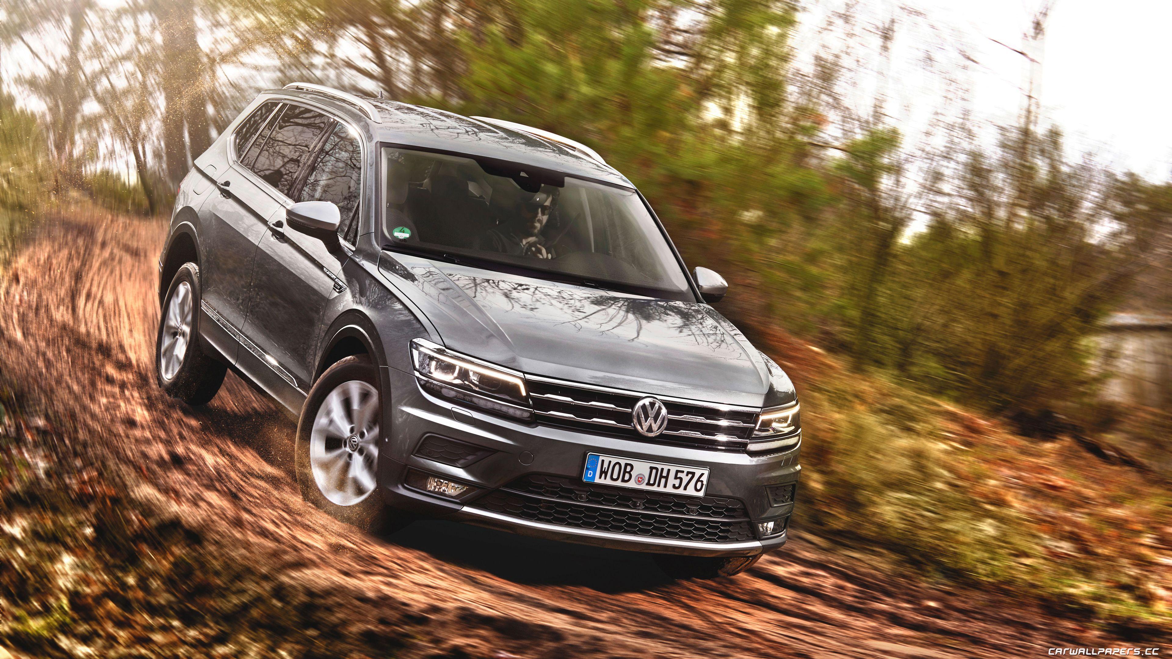 3840x2160 Cars desktop wallpaper Volkswagen Tiguan Allspace