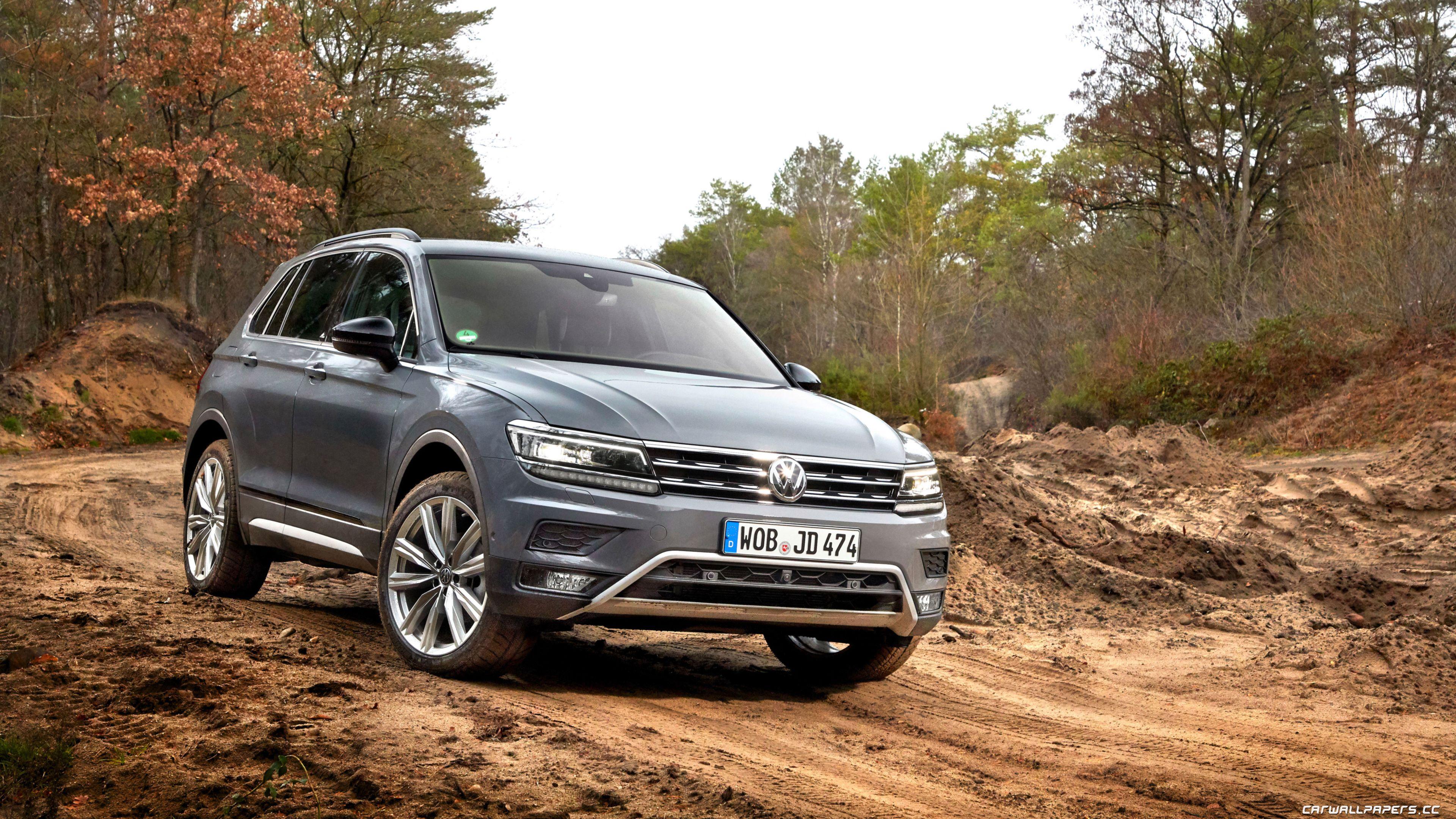 3840x2160 Cars desktop wallpaper Volkswagen Tiguan Offroad
