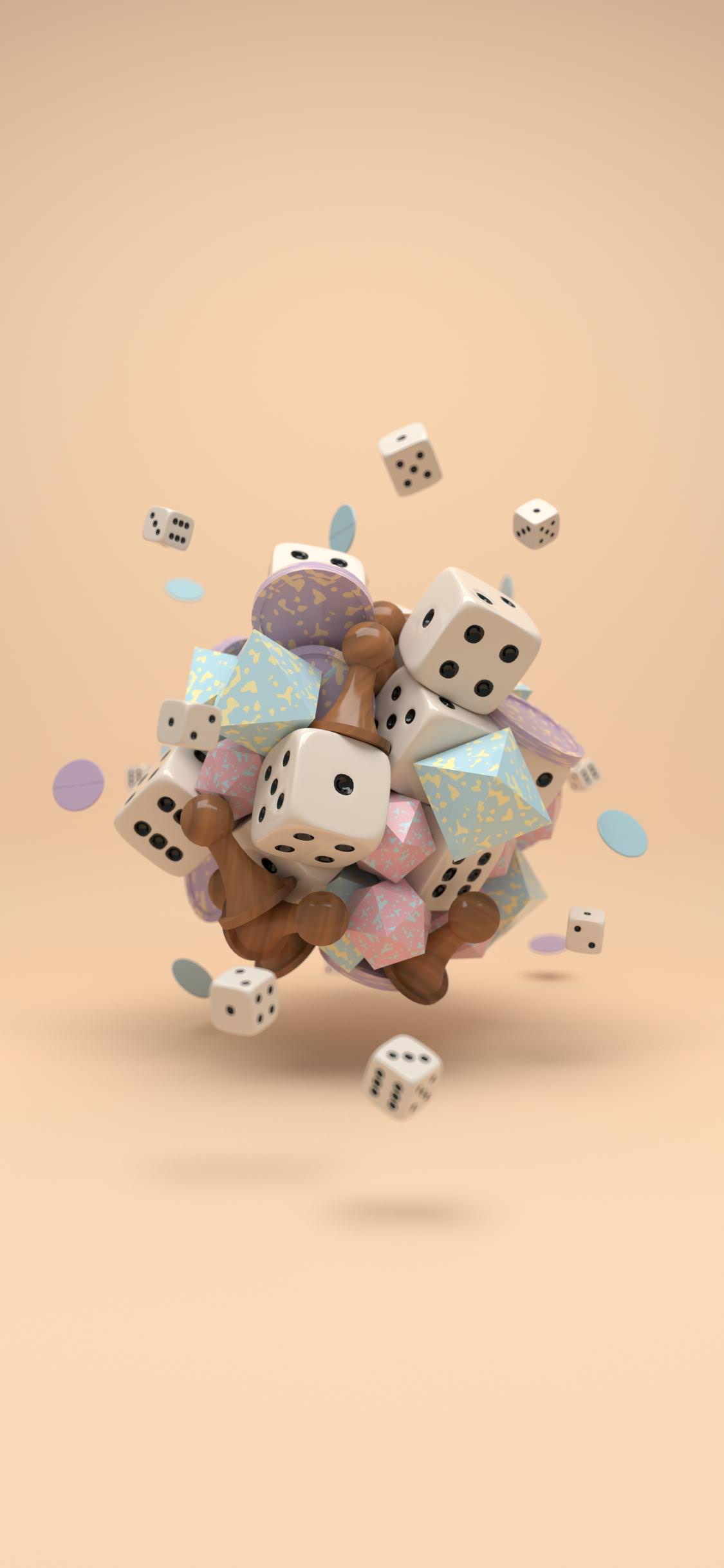 1125x2436 I made a couple of 3D iPhone X sized wallpaper! 2436x1125
