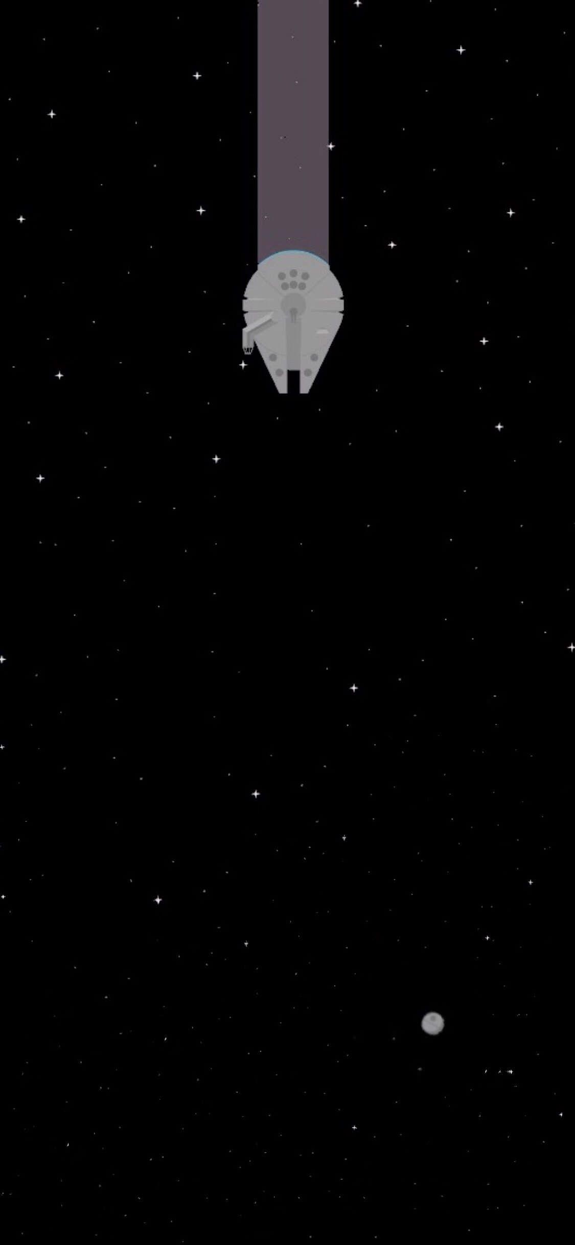 1125x2436 Millennium Falcon