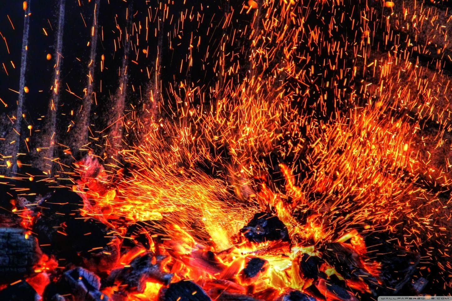 1440x960 Fireplace ❤ 4K HD Desktop Wallpaper for 4K Ultra HD TV • Wide
