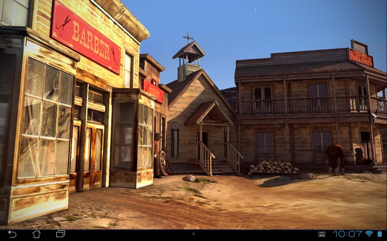 1280x800 Wild West 3D Live Wallpaper for Android