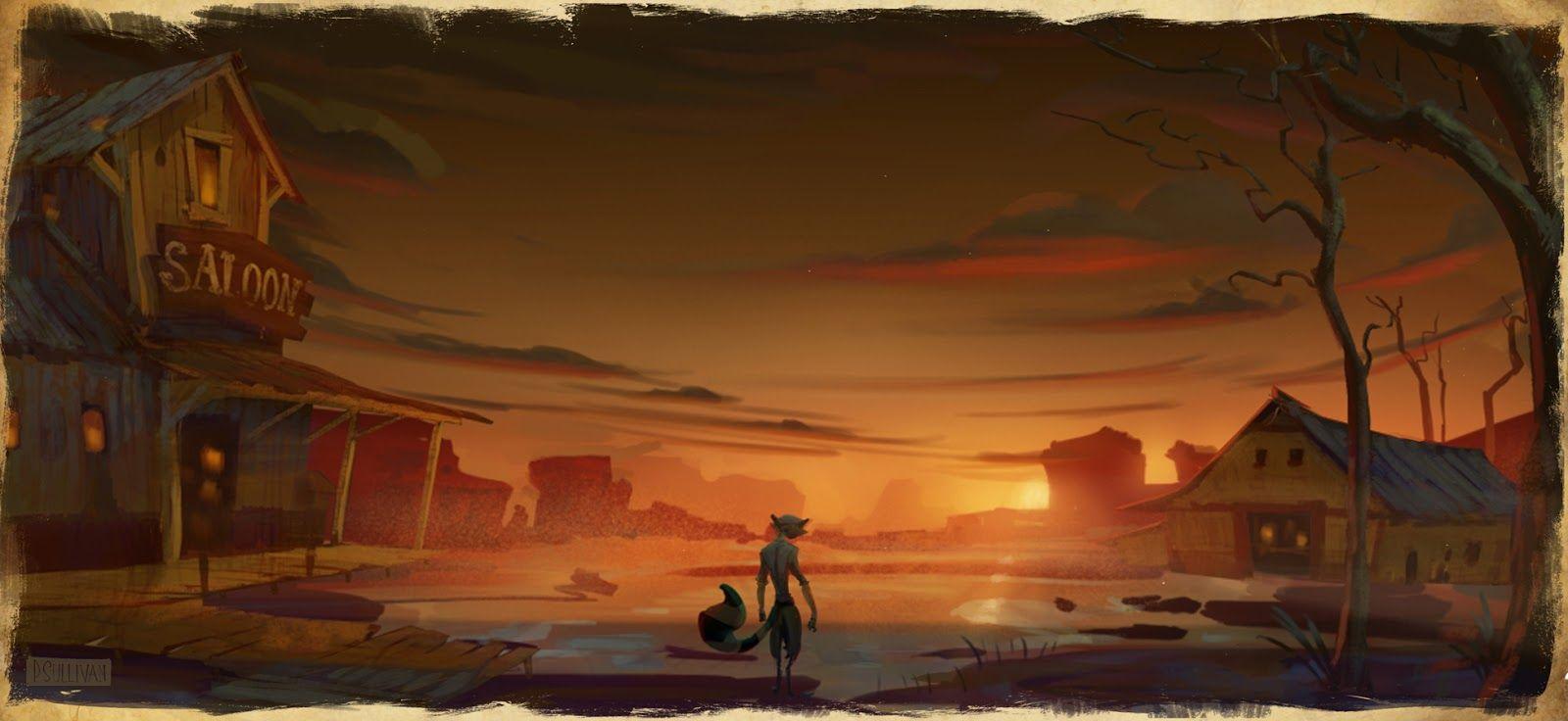 1600x736 Wild West Wallpaper