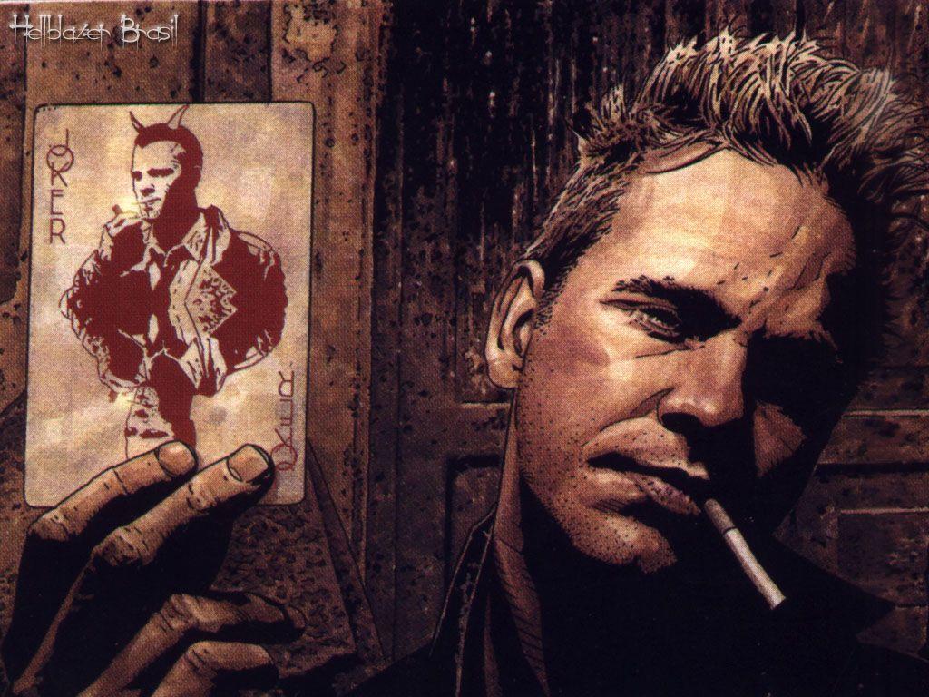 1024x768 John Constantine Wallpaper