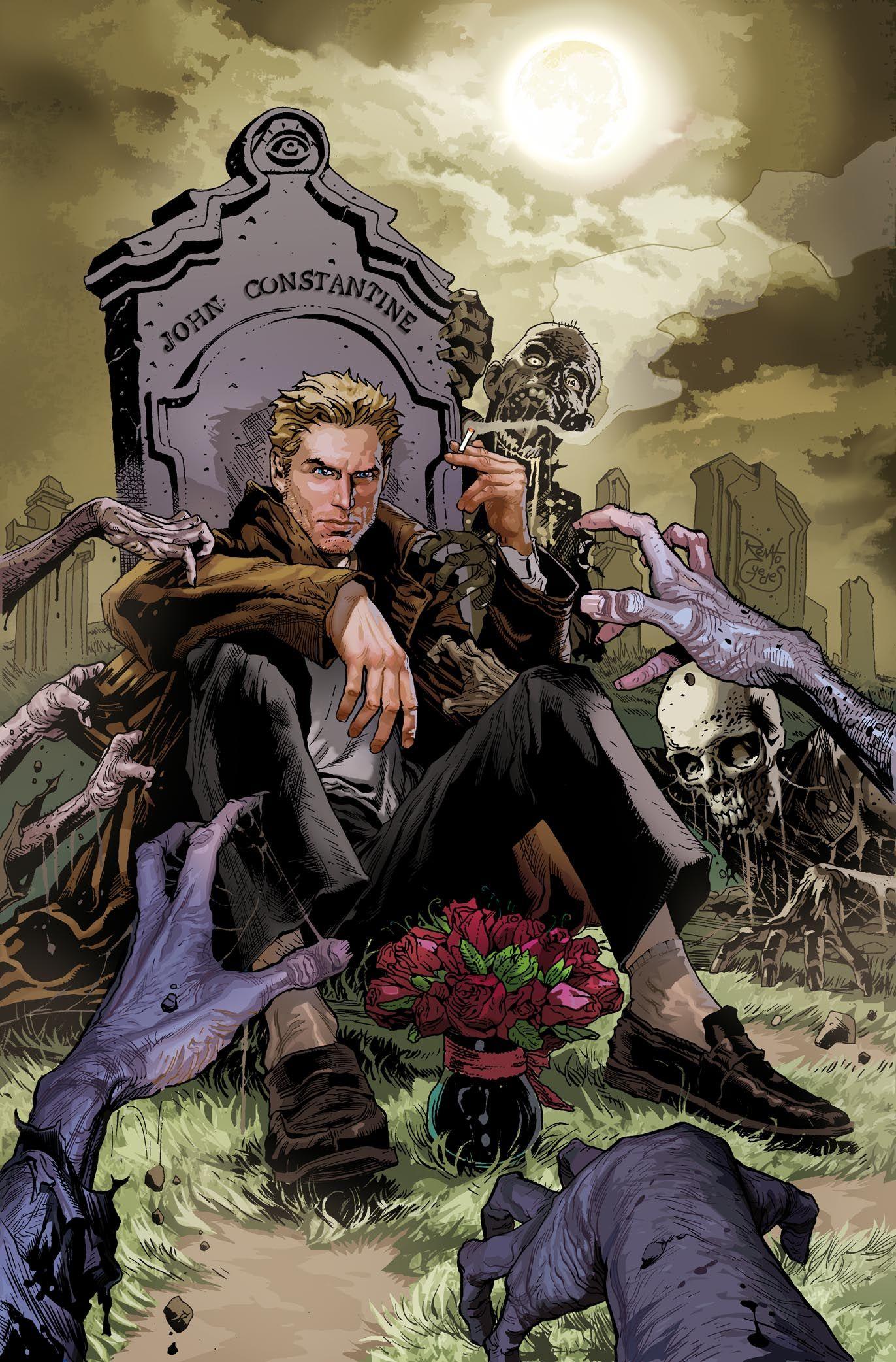 1372x2084 Vampirella Vs John Constantine Dc Comics, HD