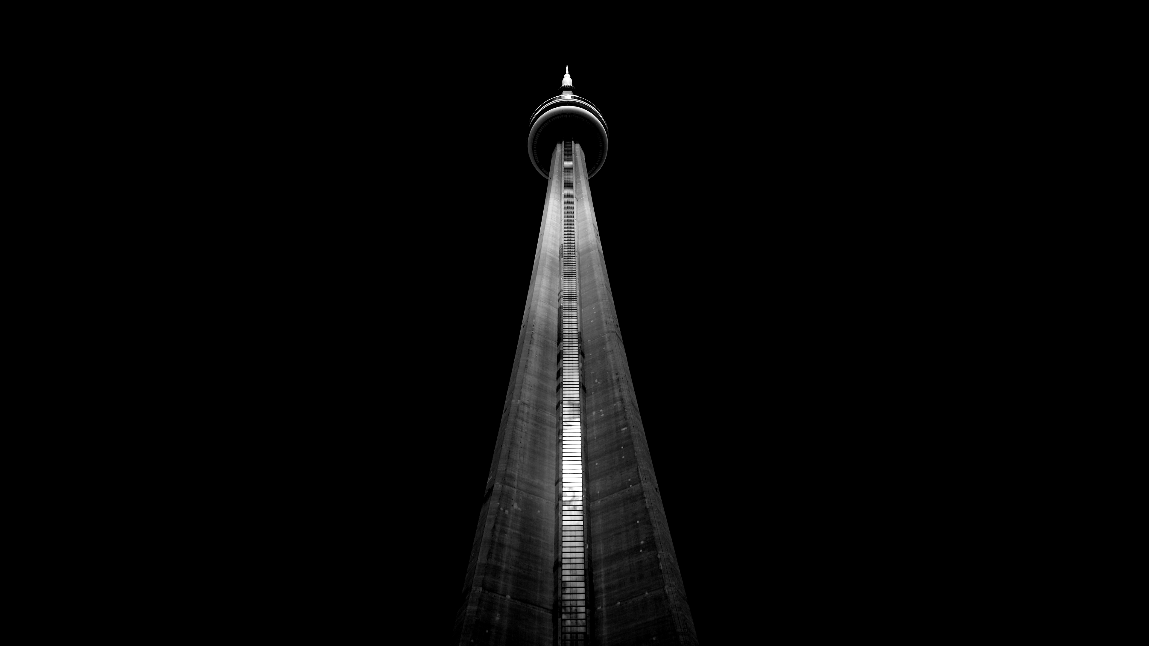 3840x2160 CN Tower HD Wallpaper and Background Image