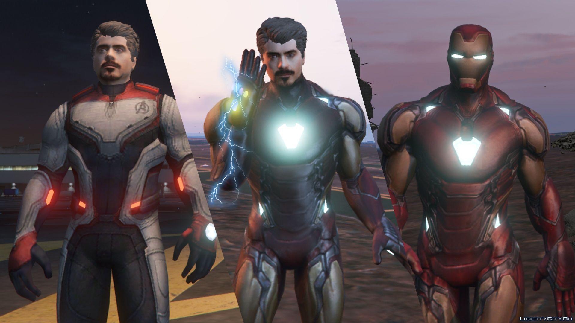 1920x1080 Iron Man mark 85 from the movie The Avengers Finale for GTA 5