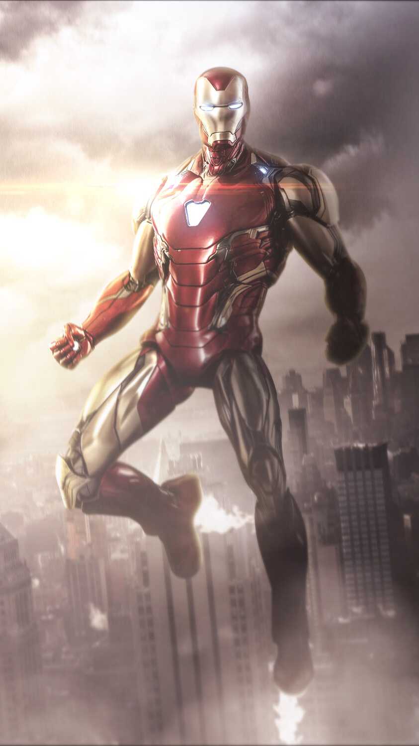 843x1500 Download This Wallpaper Preview Endgame Iron Man