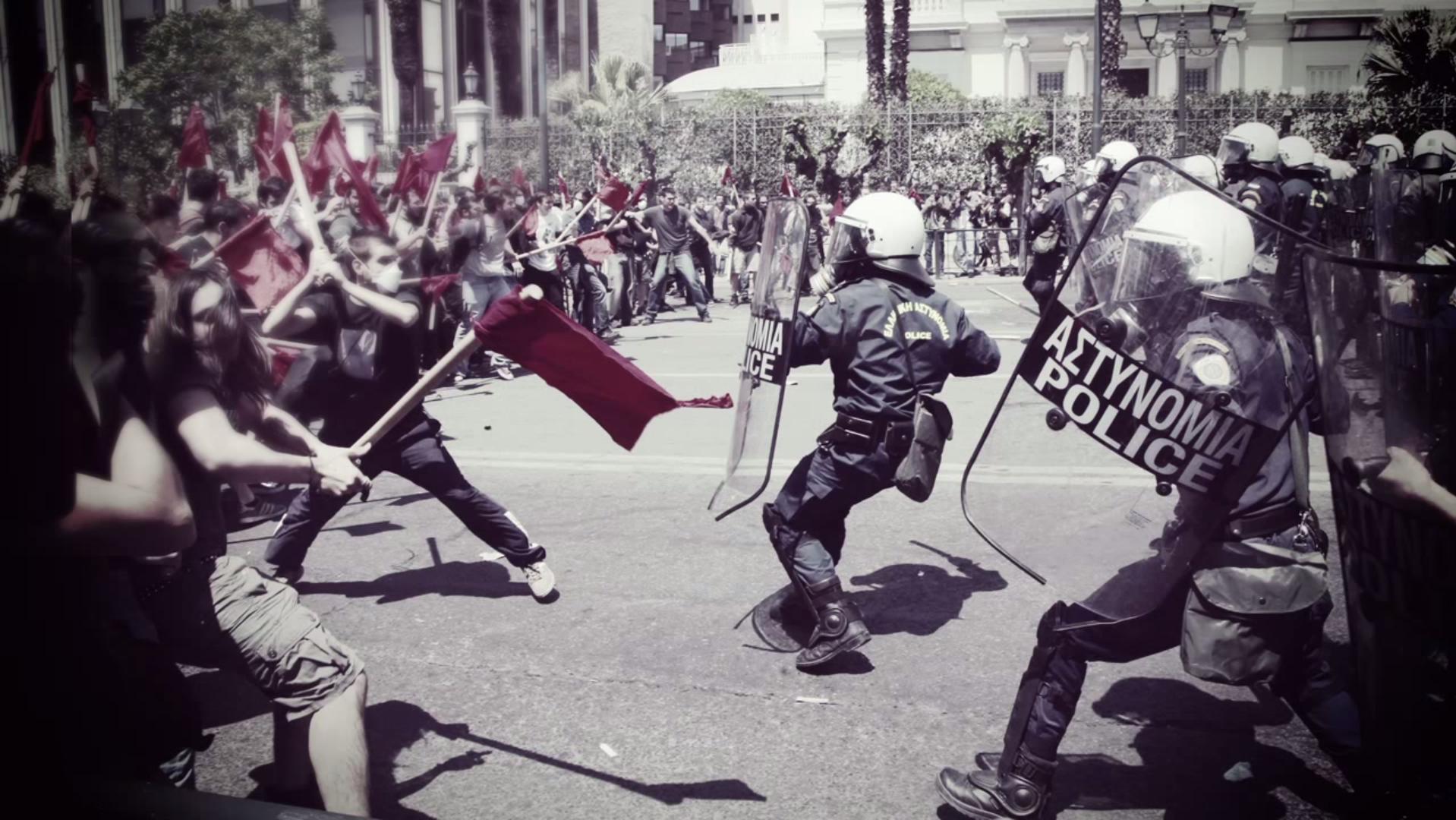 1918x1080 Protesters vs Police