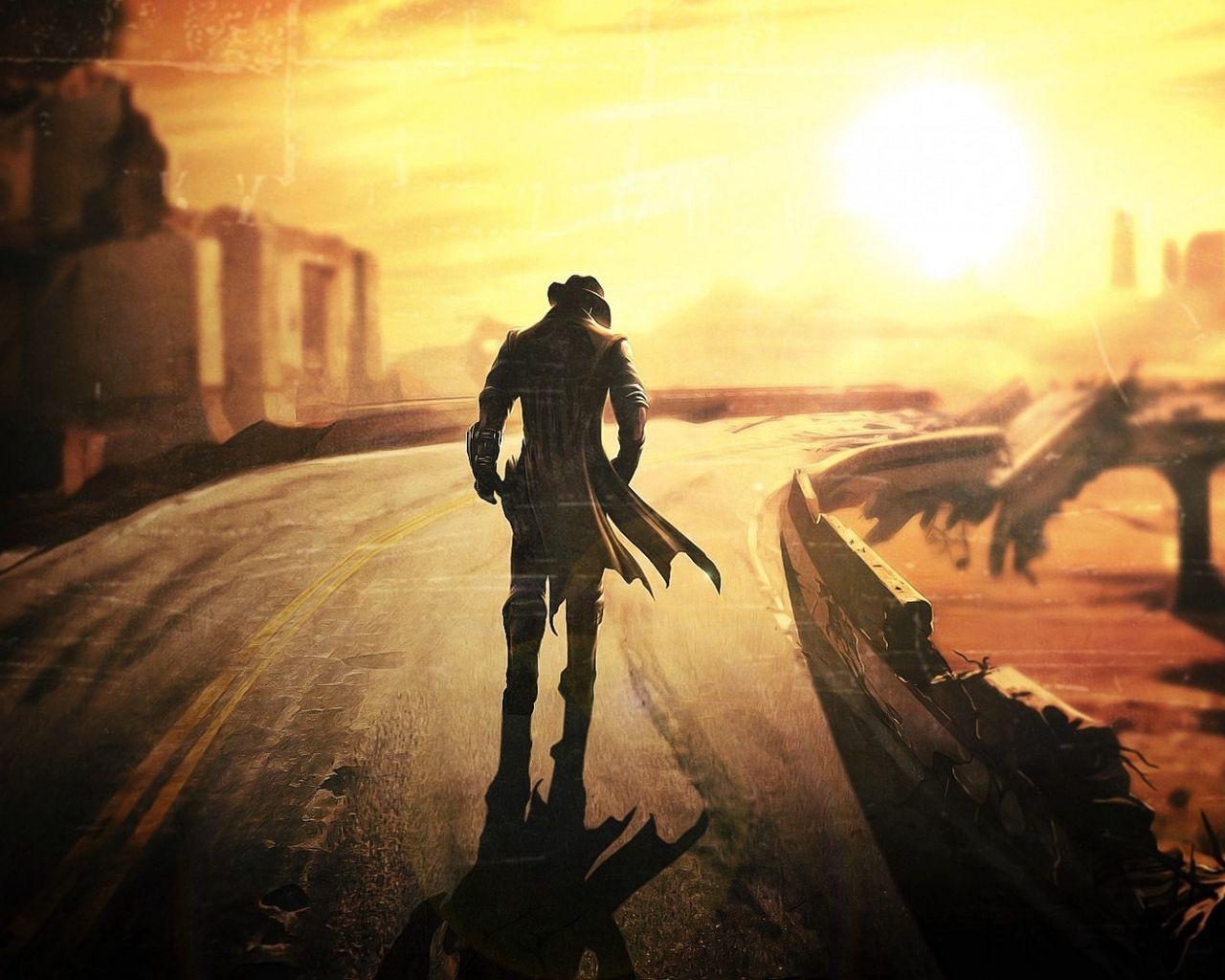 1280x1024 Download wallpaper 1280x1024 fallout new vegas, fallout