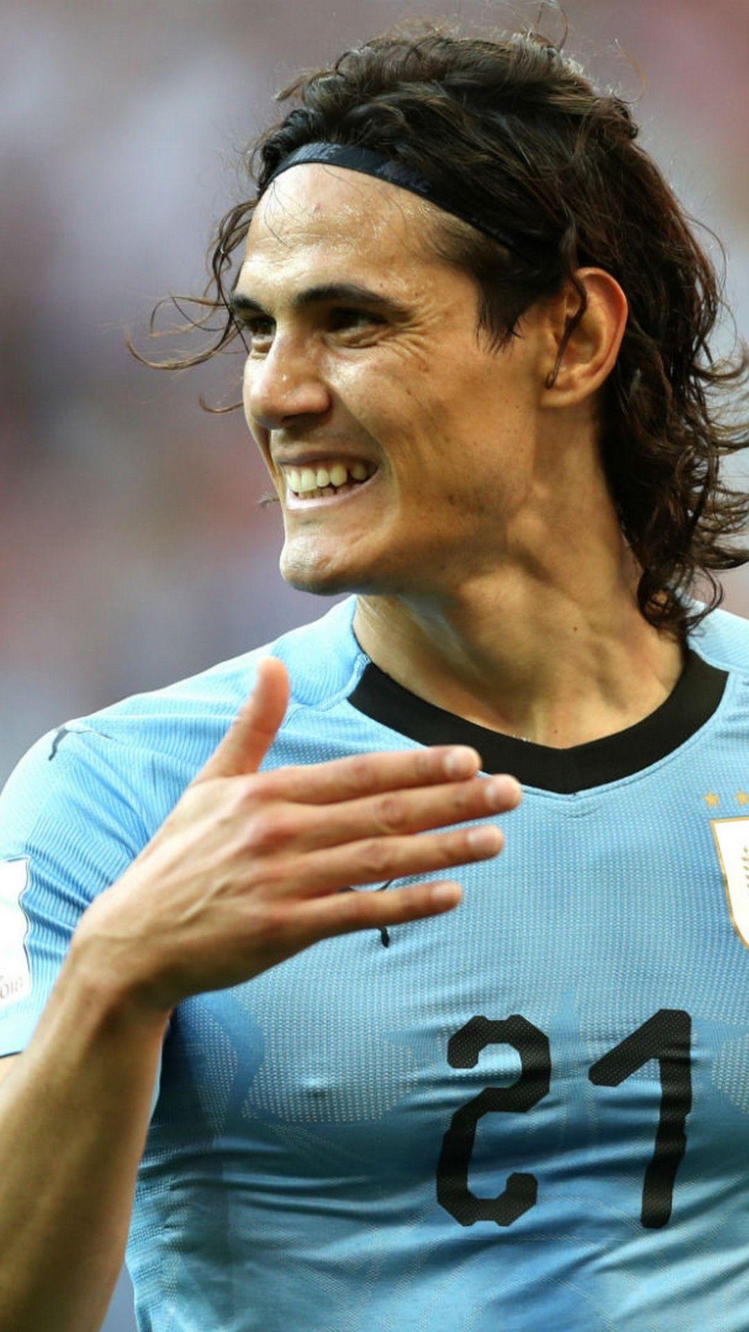 1080x1920 Edinson Cavani Uruguay iPhone Wallpaper 3D iPhone