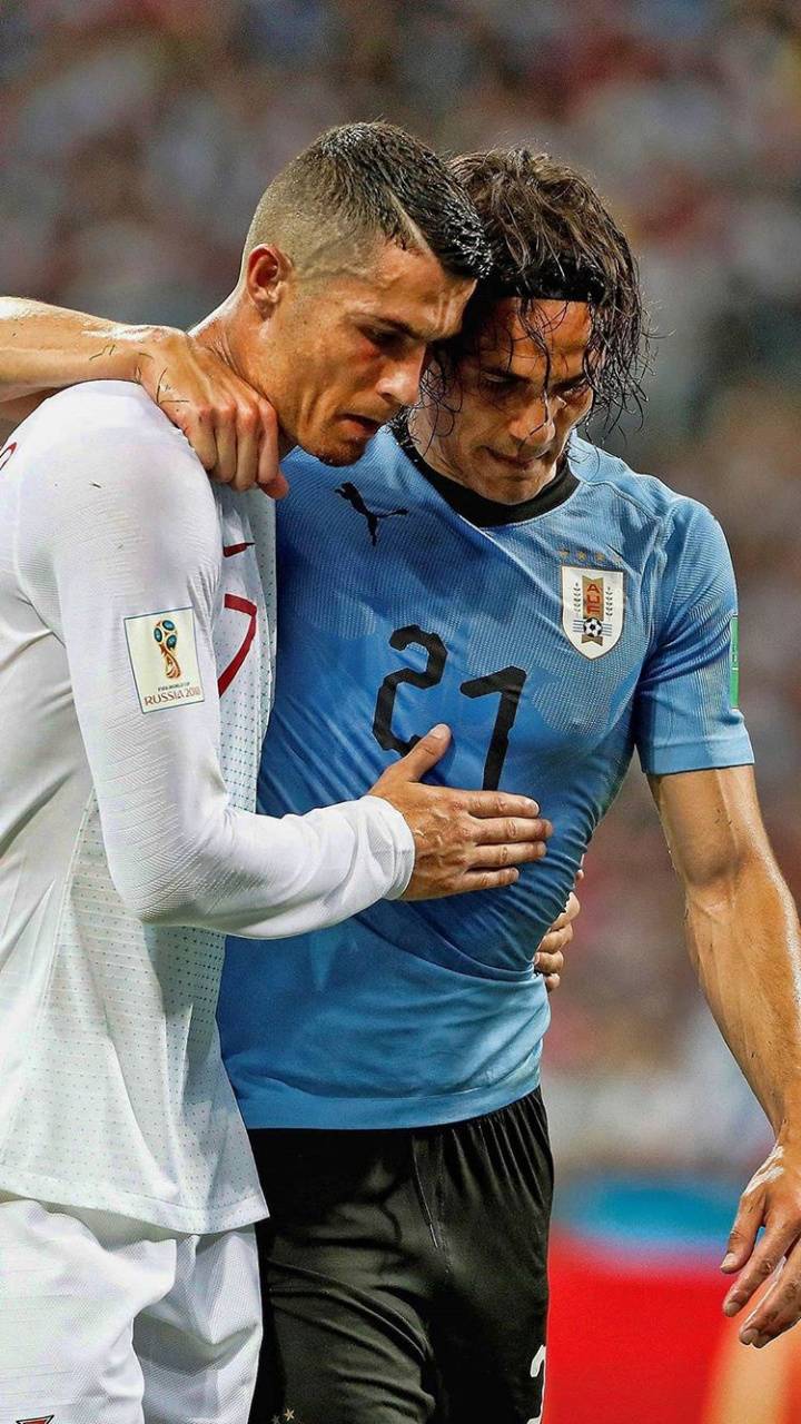 720x1280 Cristiano Y Cavani wallpaper