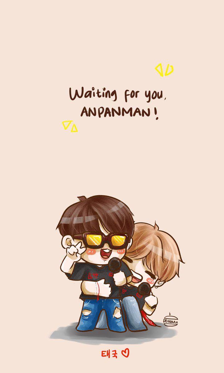 720x1200 Taekook Cute Wallpaper