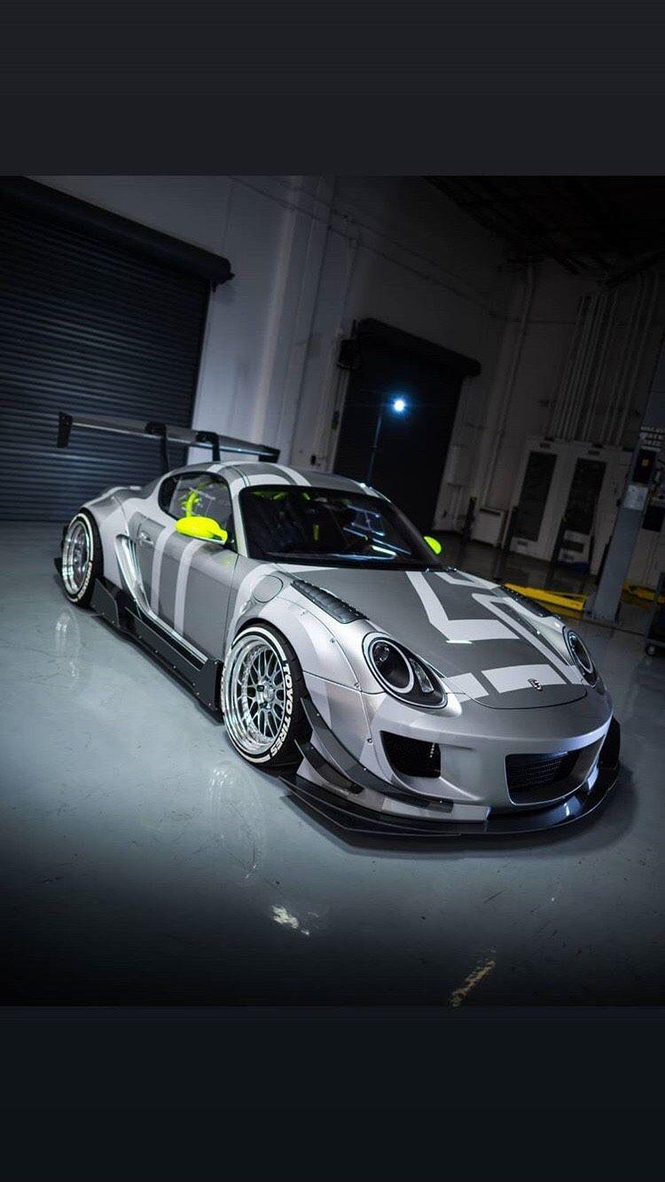 750x1334 Porsche Cayman Widebody