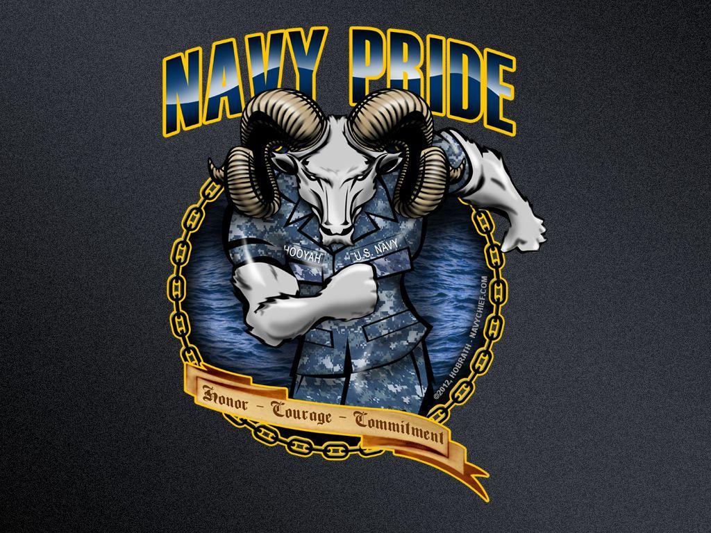 1024x768 Us Navy Logo Wallpaper