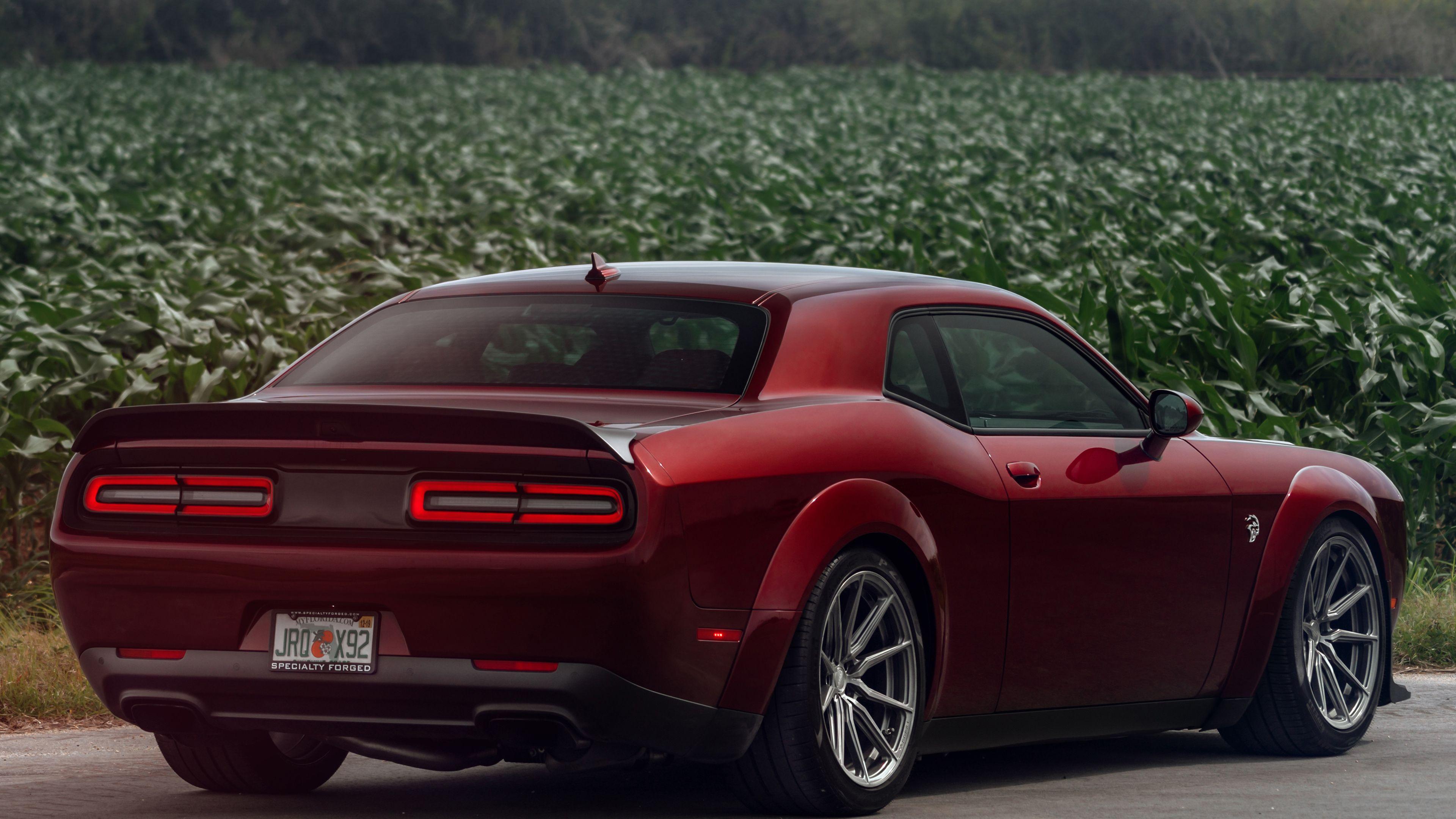 3840x2160 Dodge Challenger Srt Hellcat 4k Hd Wallpaper, Dodge