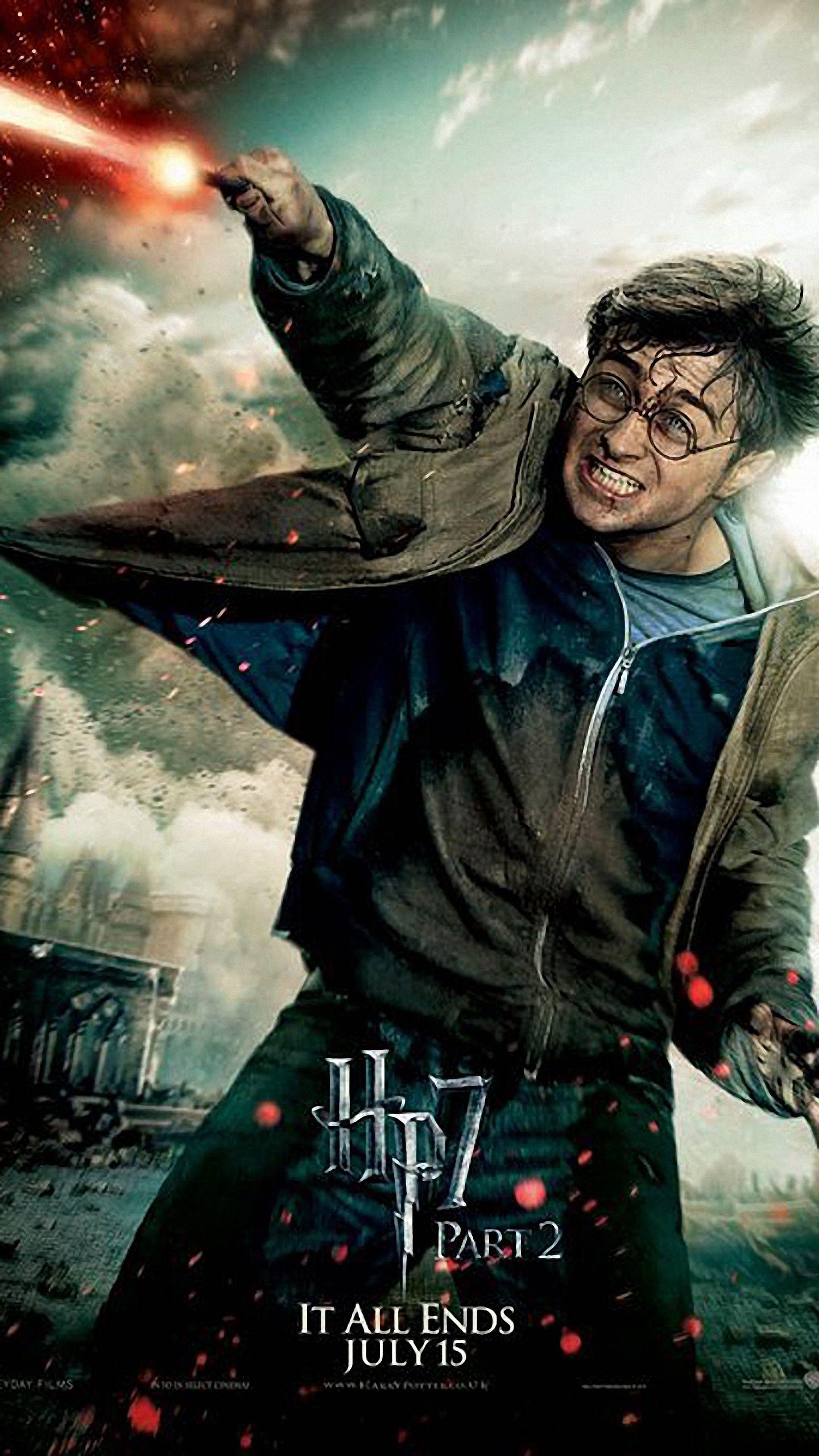 1440x2560 Harry Potter The Deathly Hallows 2 galaxy note 4 Wallpaper