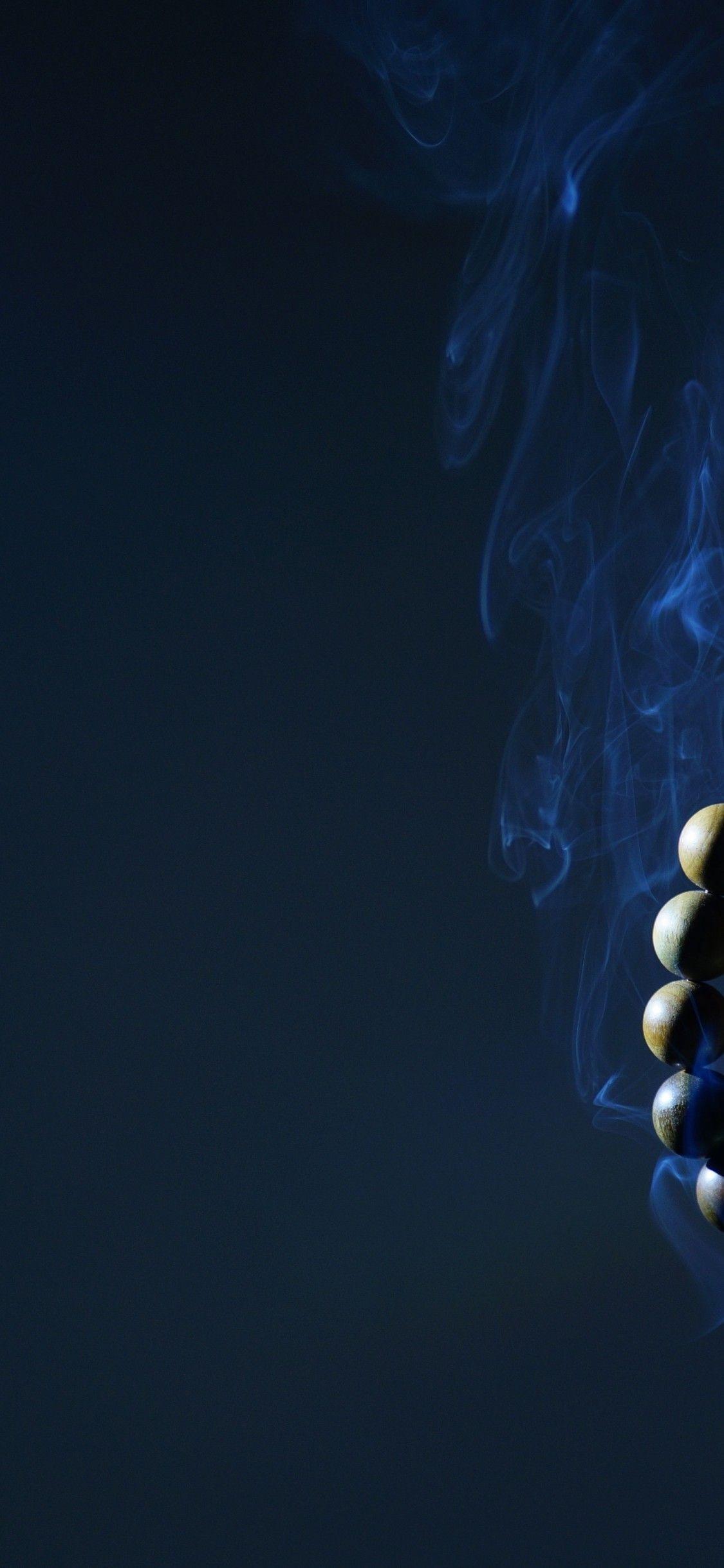 1125x2436 Download 1125x2436 Rosary, Smoke, Hand Wallpaper for iPhone