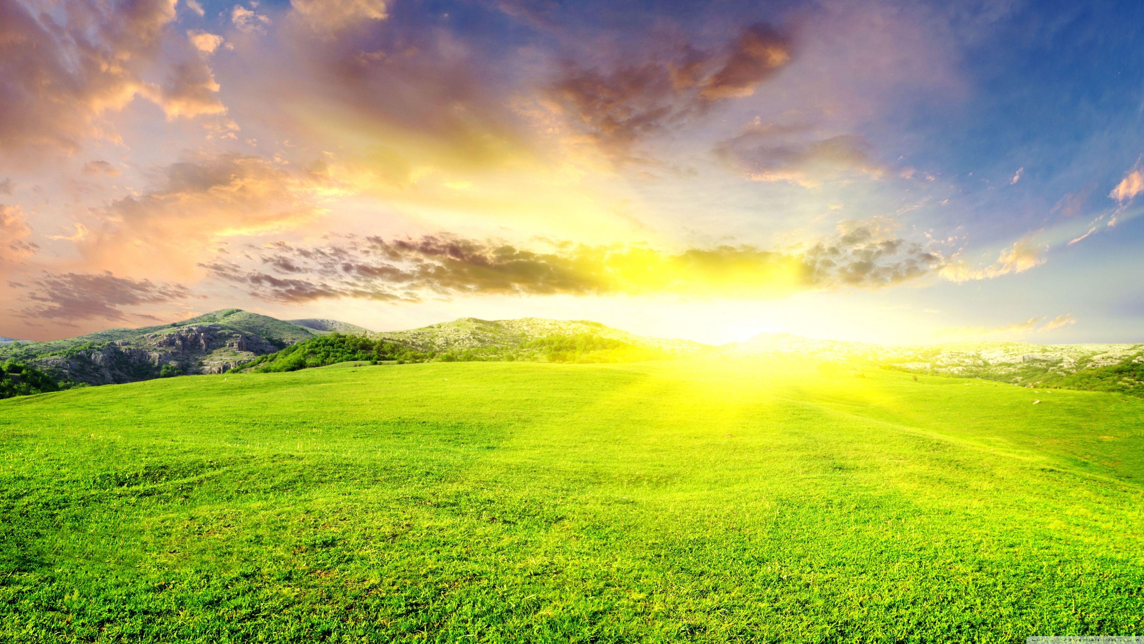 3840x2160 Sun Nature Wallpaper