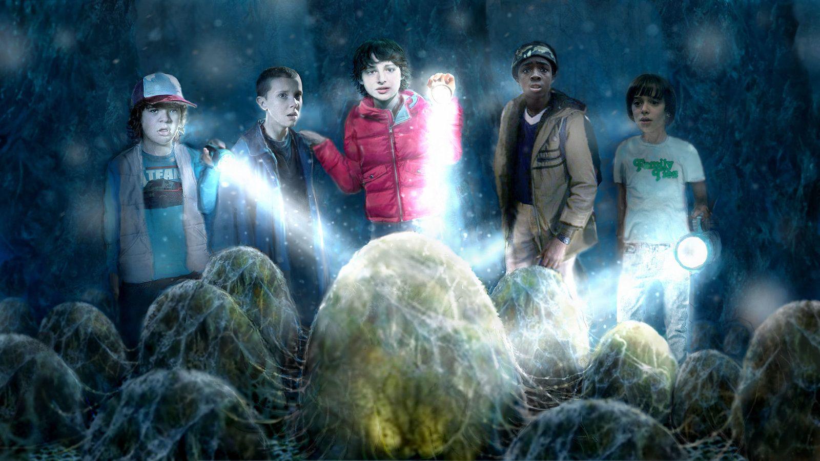 1600x900 Stranger Things Cast Wallpaper