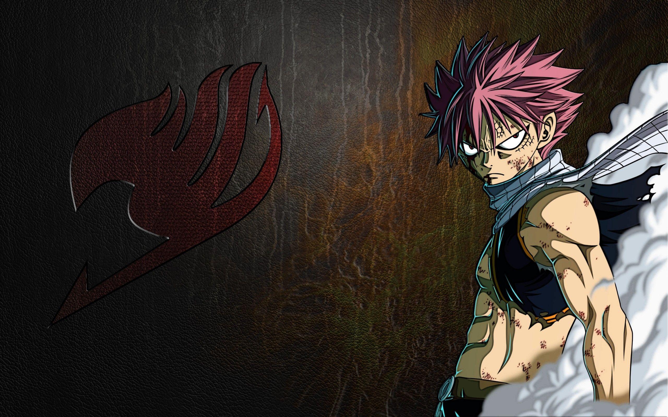 2560x1600 smoke fairies pink hair fairy tail dragneel natsu anime