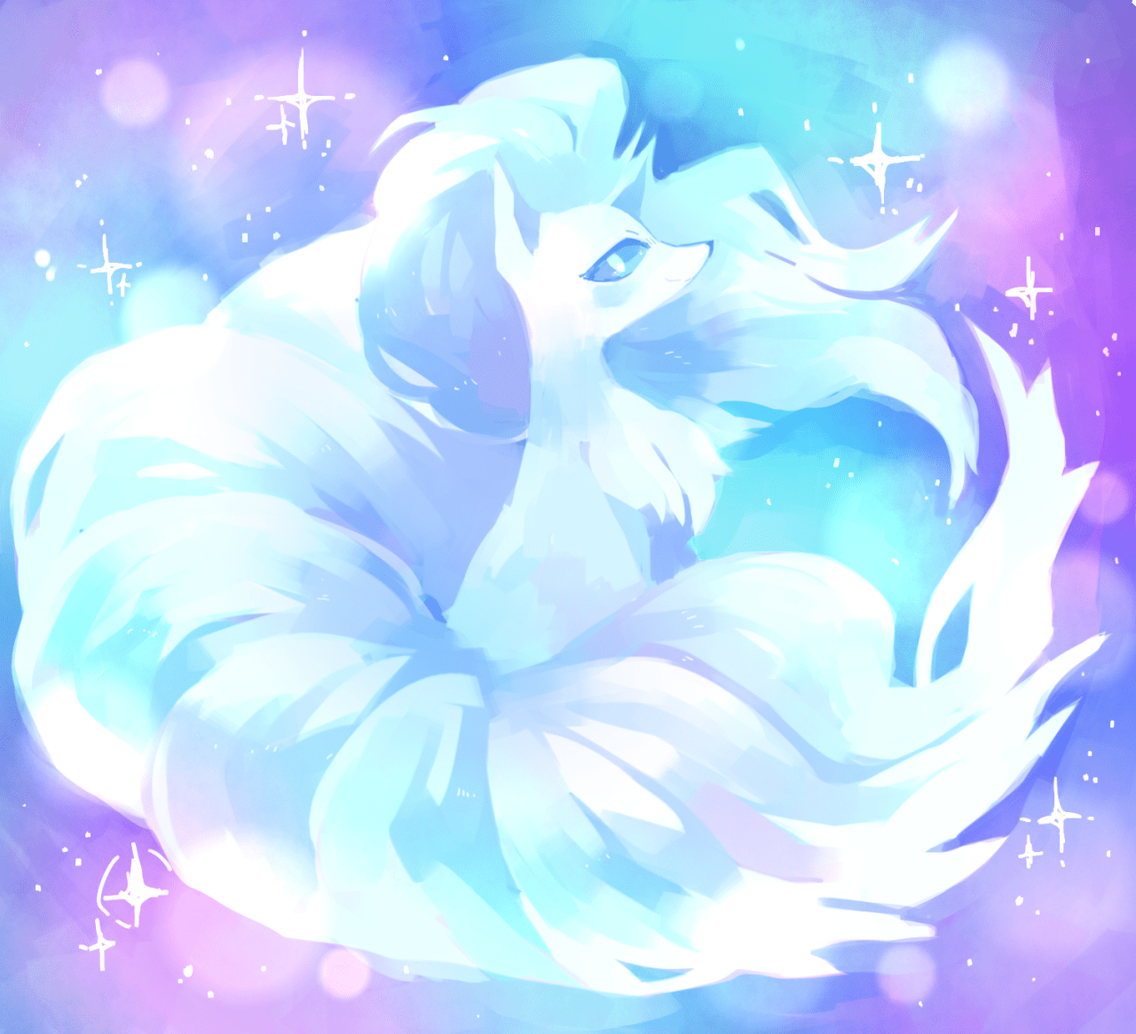 1280x1165 Pokemon sun and moon.. ALOLA NINETALES IS BEAUTIFUL AND