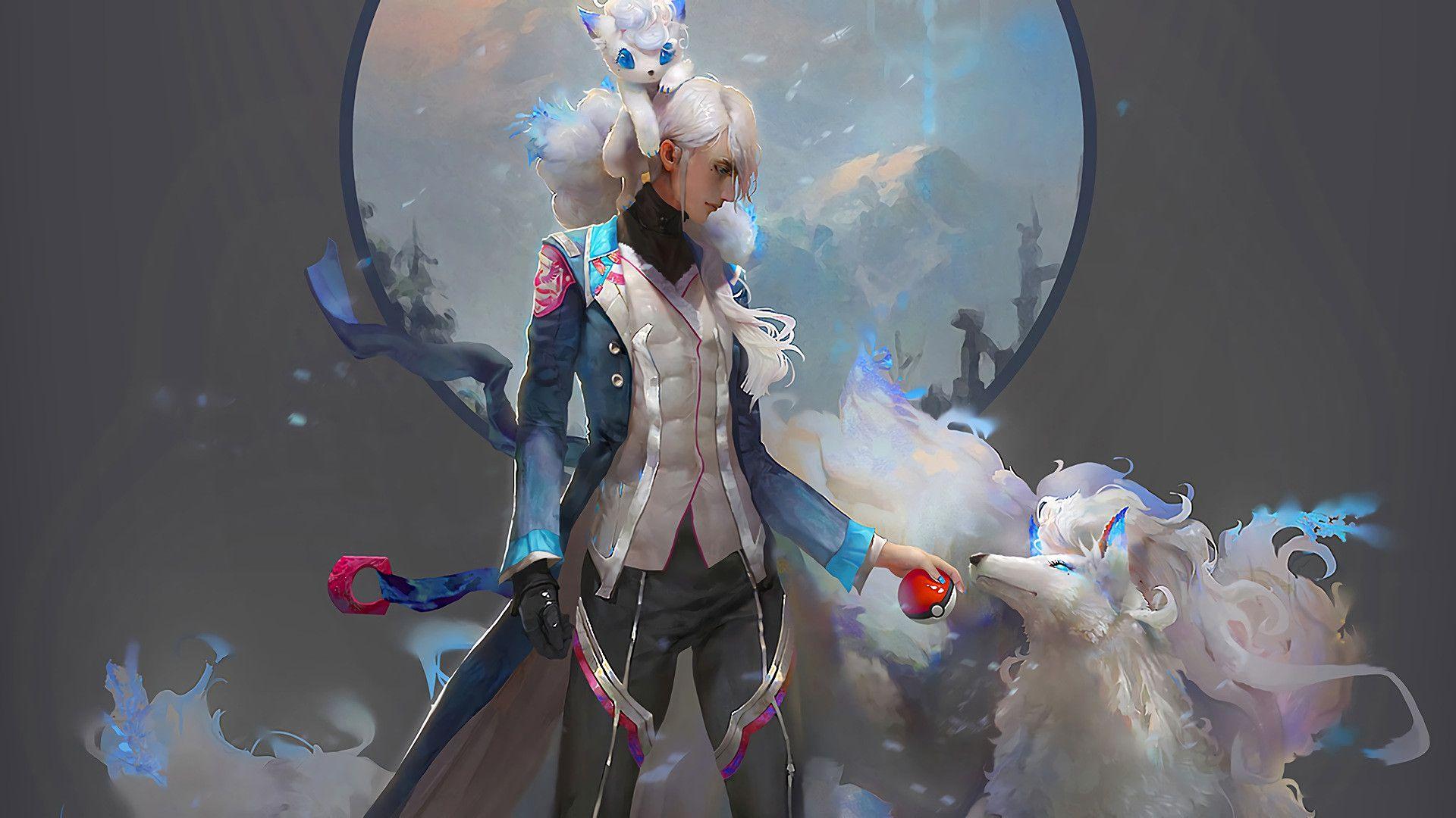 1920x1080 Ninetales Wallpaper