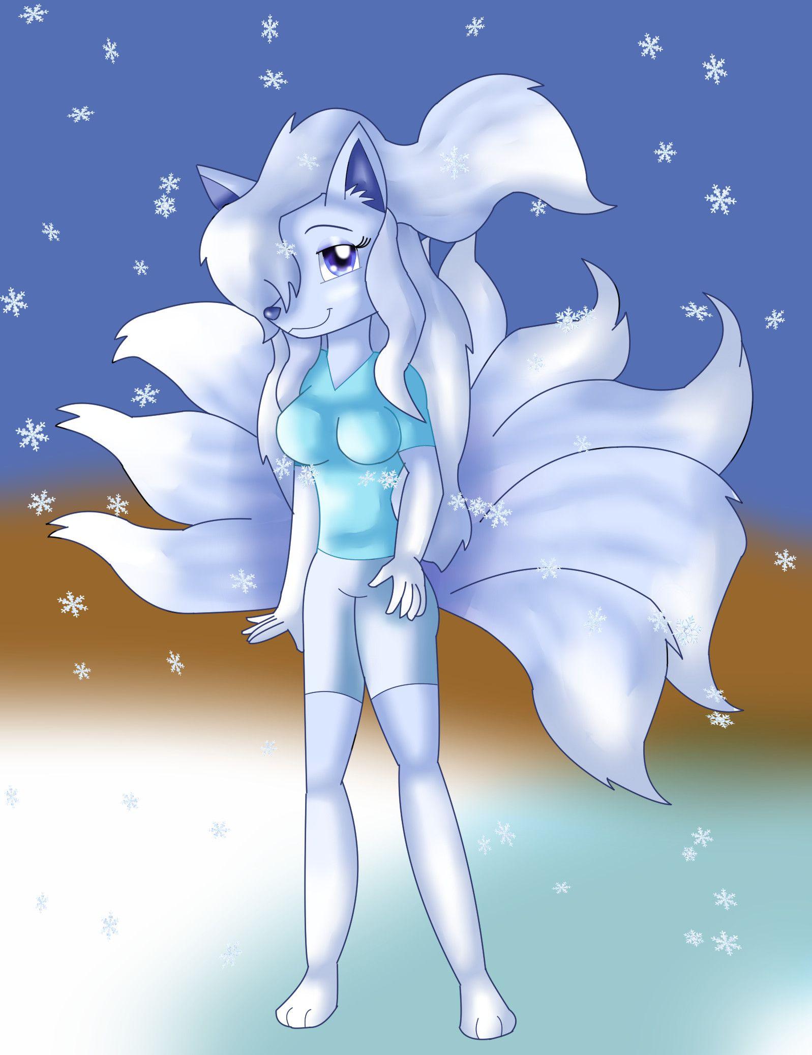 1597x2075 Ninetales Wallpaper