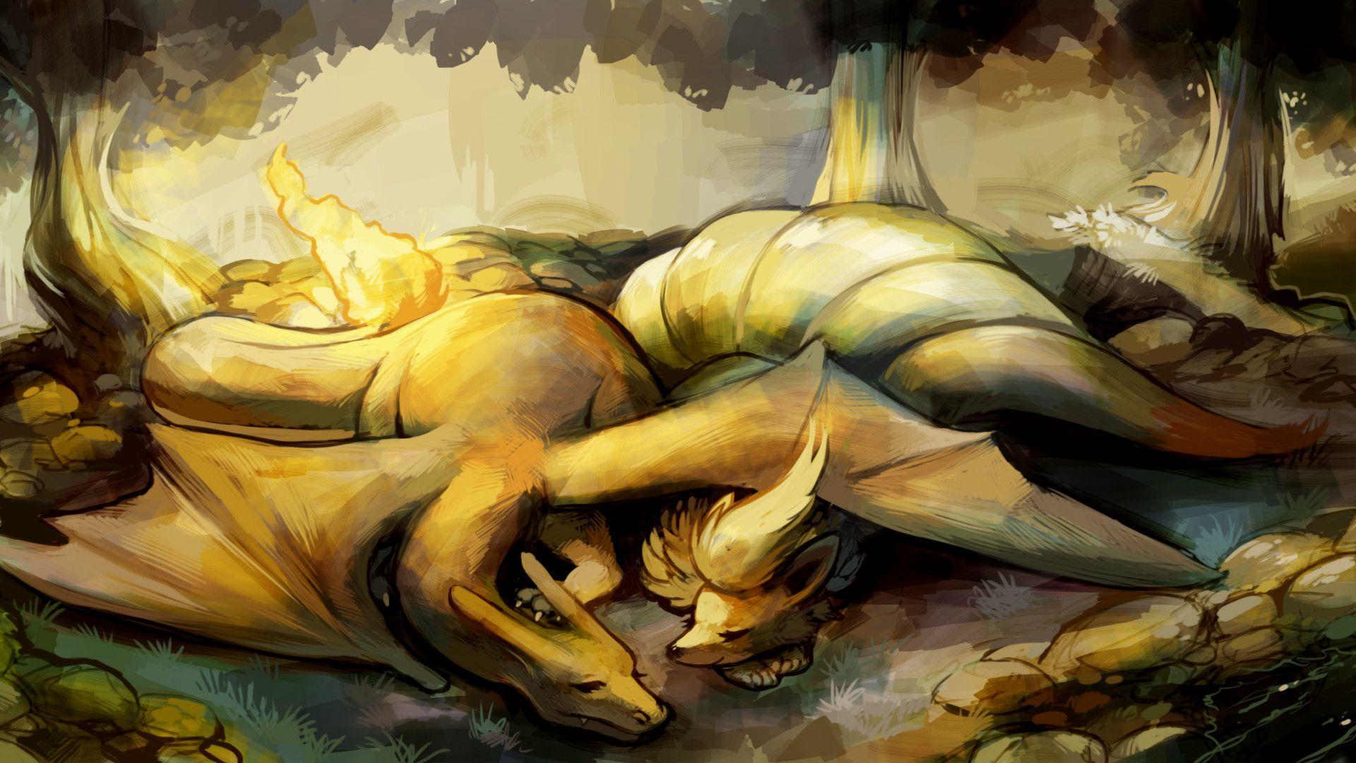1920x1080 Pokemon Ninetails Wallpaper