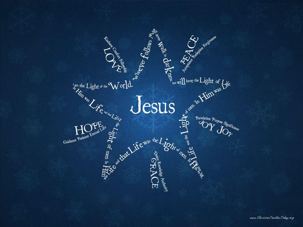 1024x768 Christmas Christian Wallpaper for Computer