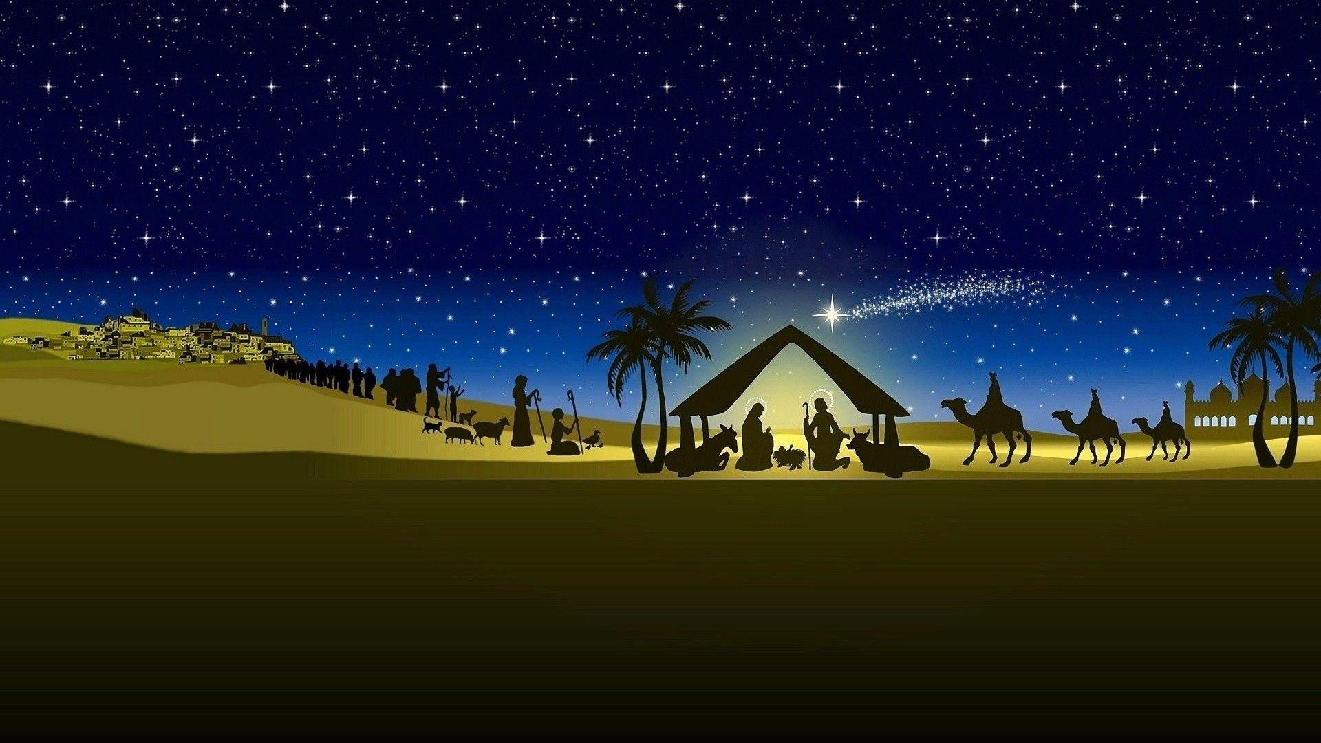 1920x1080 Religious Christmas Wallpaper