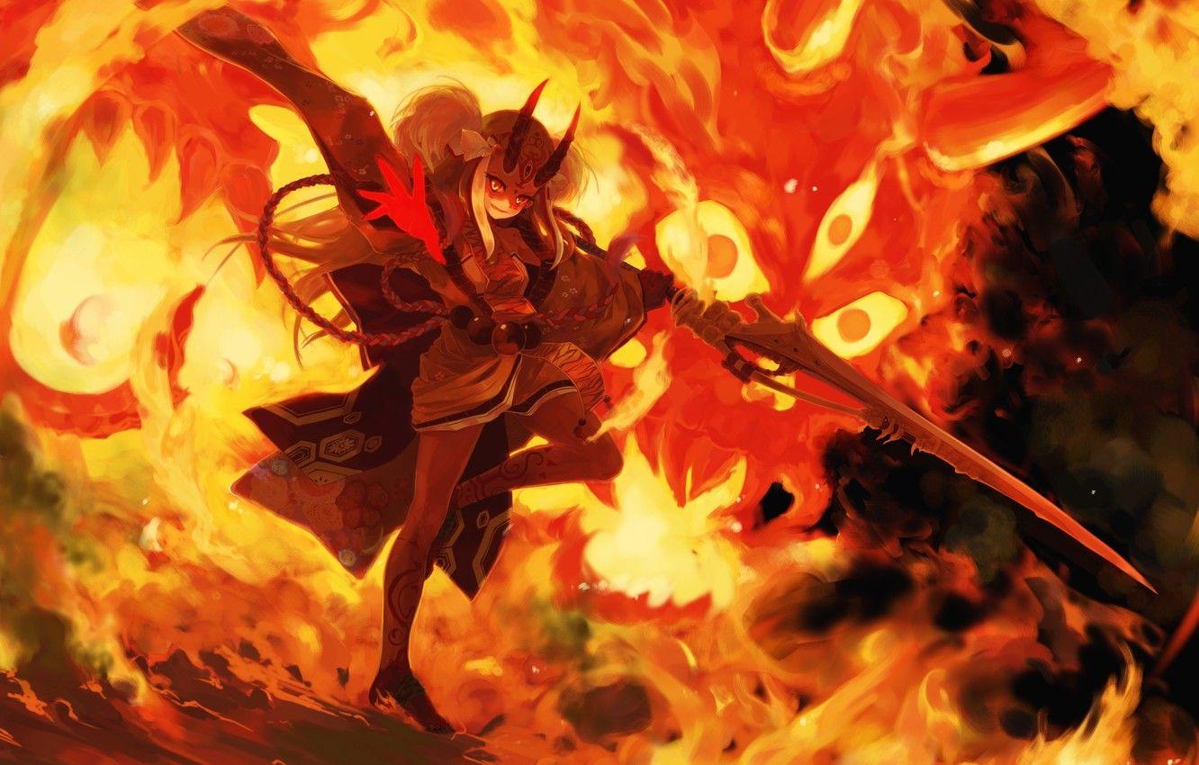 23++ Fire Anime Hd Wallpaper - Anime Wallpaper