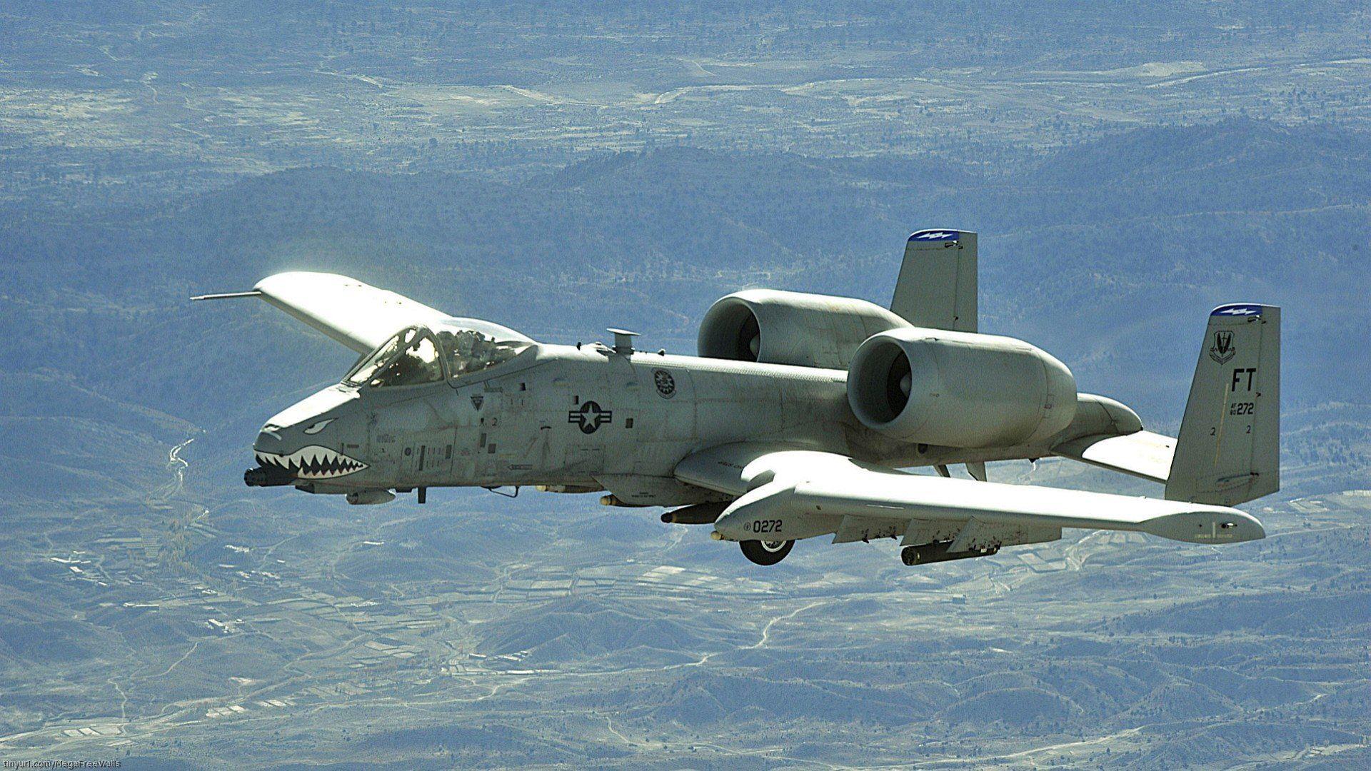 1920x1080 Fairchild Republic A 10 Thunderbolt II HD Wallpaper