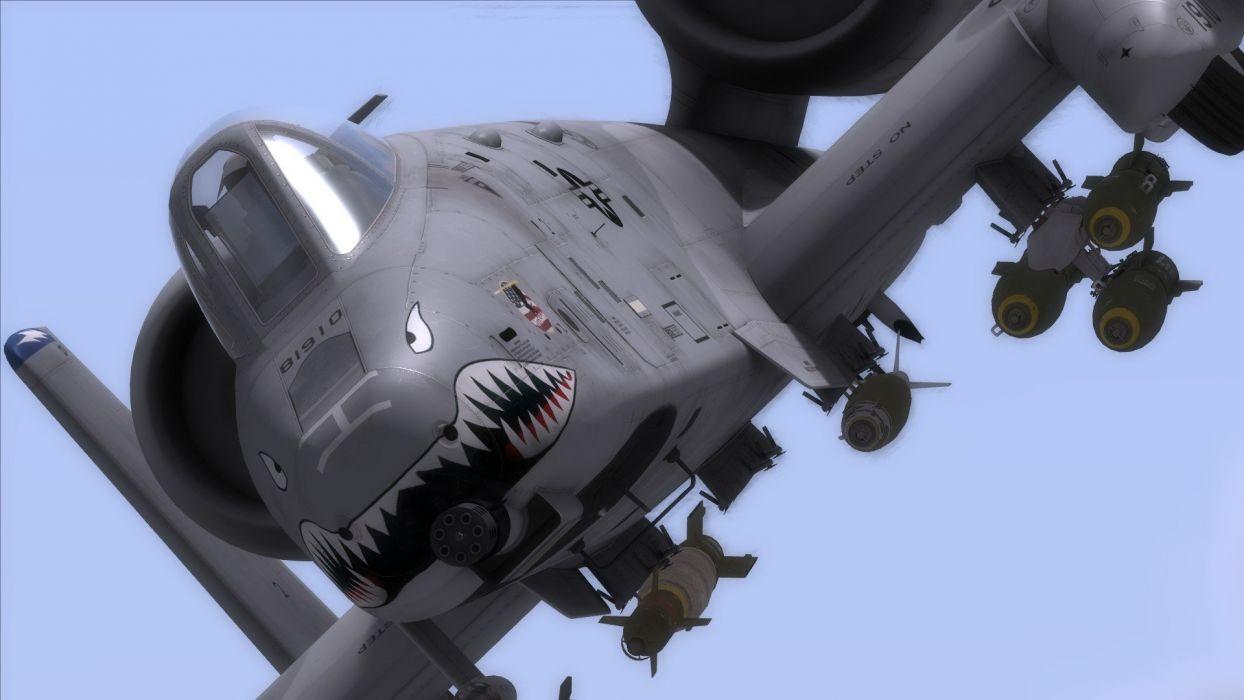 1244x700 A 10 Bomber Jet Fighter Bomb Military Airplane Plane