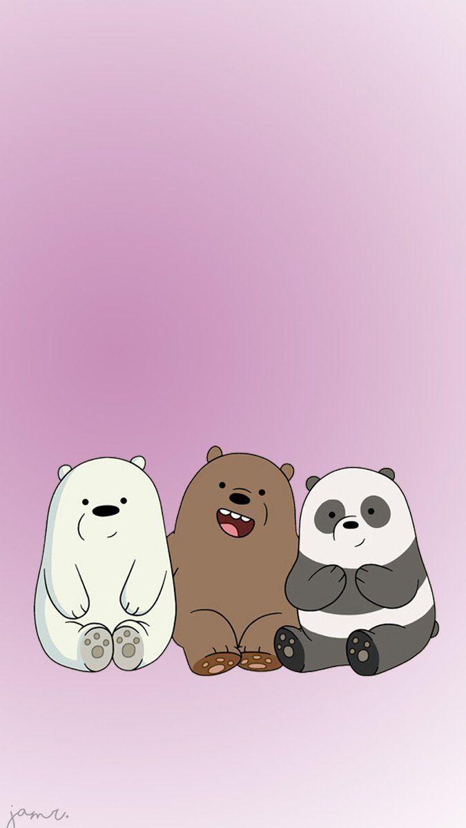 675x1200 We Bare Bears Wallpaper