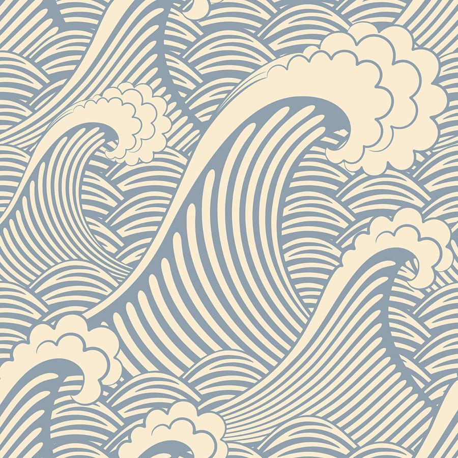 900x900 Waves of Chic Wallpaper