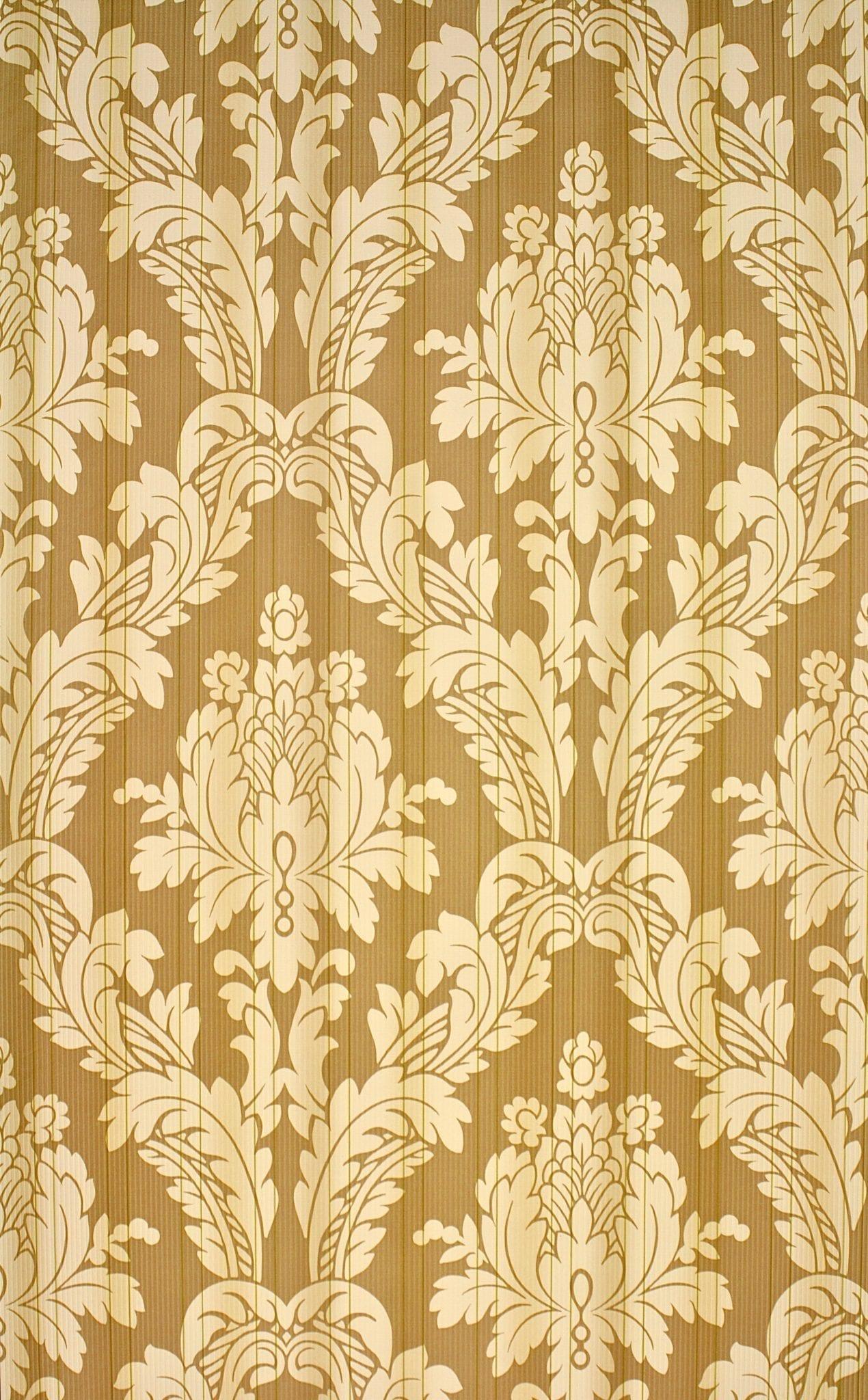 1270x2048 Shabby Chic Damask Wallpaper