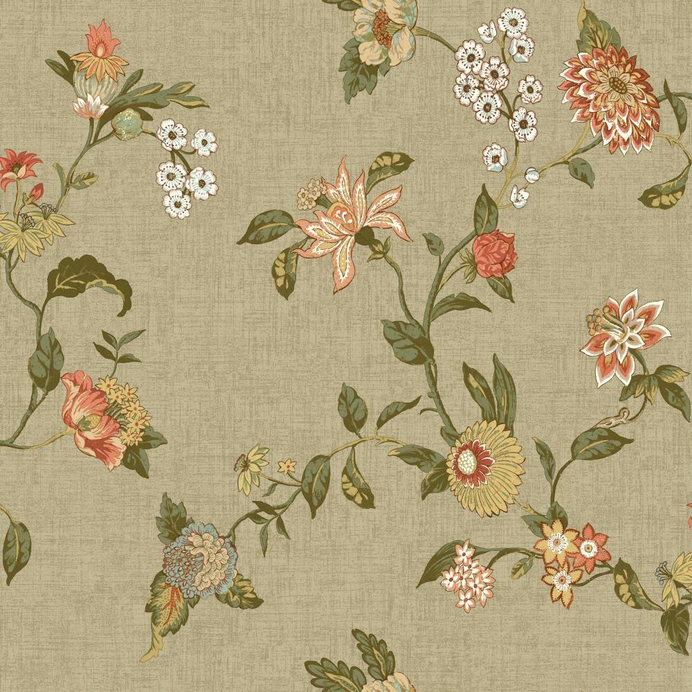 1000x1000 Global Chic Graceful Garden Trail Wallpaper