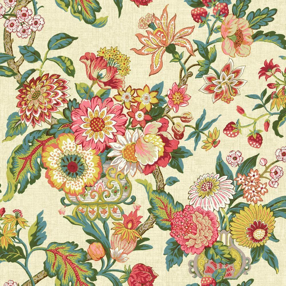 1000x1000 Global Chic Graceful Garden Wallpaper