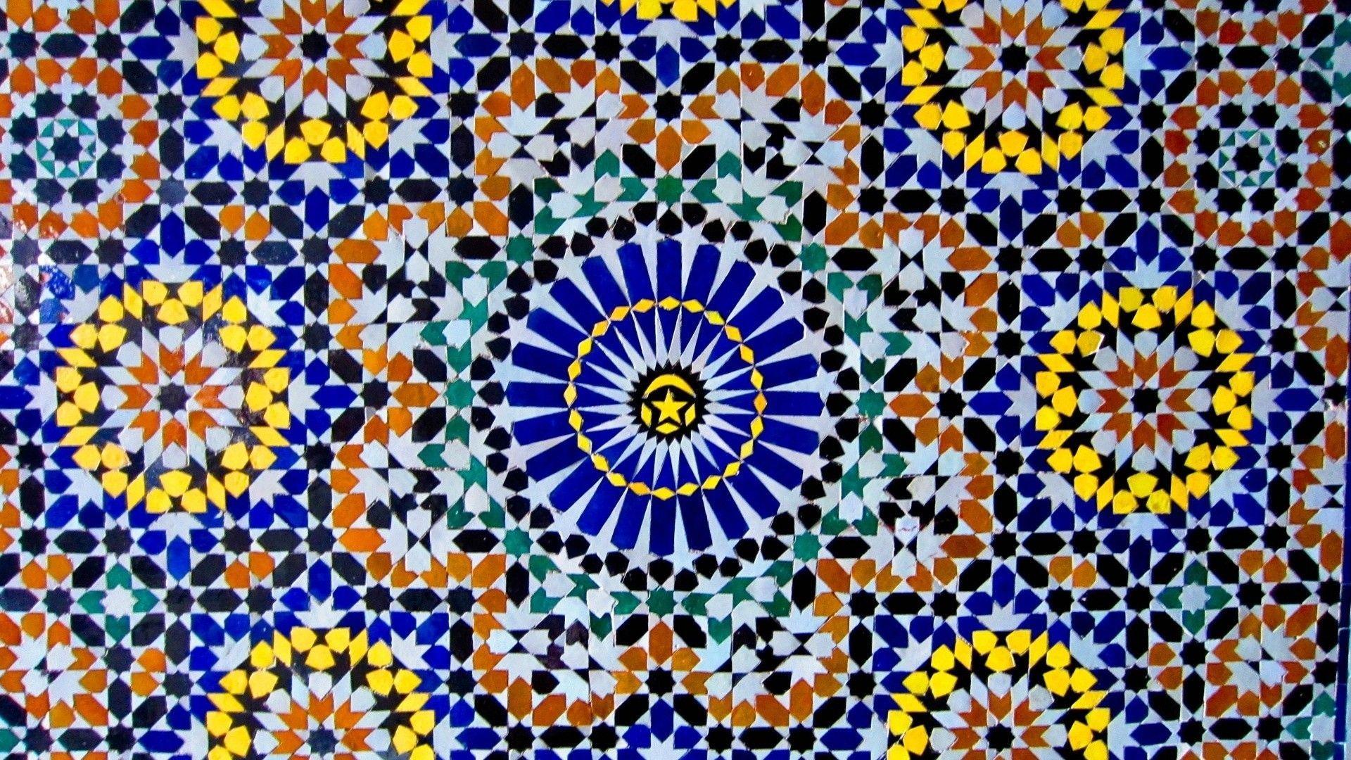 Modern Moroccan Tile Inspired Peel  Stick Wallpaper  MUSE Wall Studio