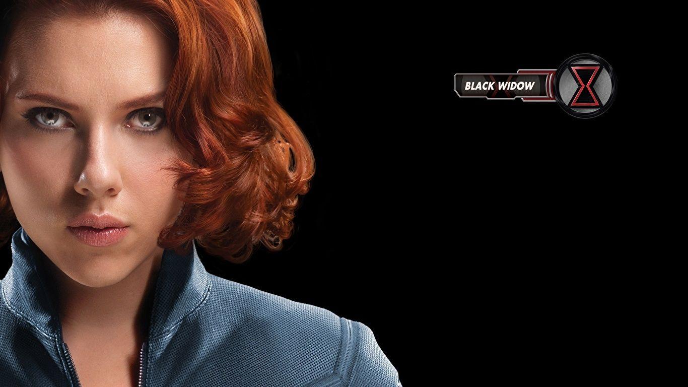 1366x768 Image The Avengers (2012 film) Scarlett Johansson black 1366x768