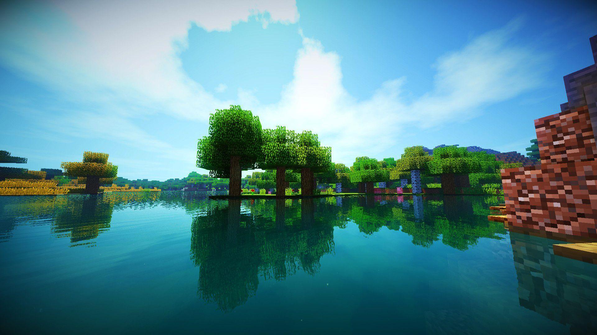 1920x1080 HD Wallpaper of Minecraft