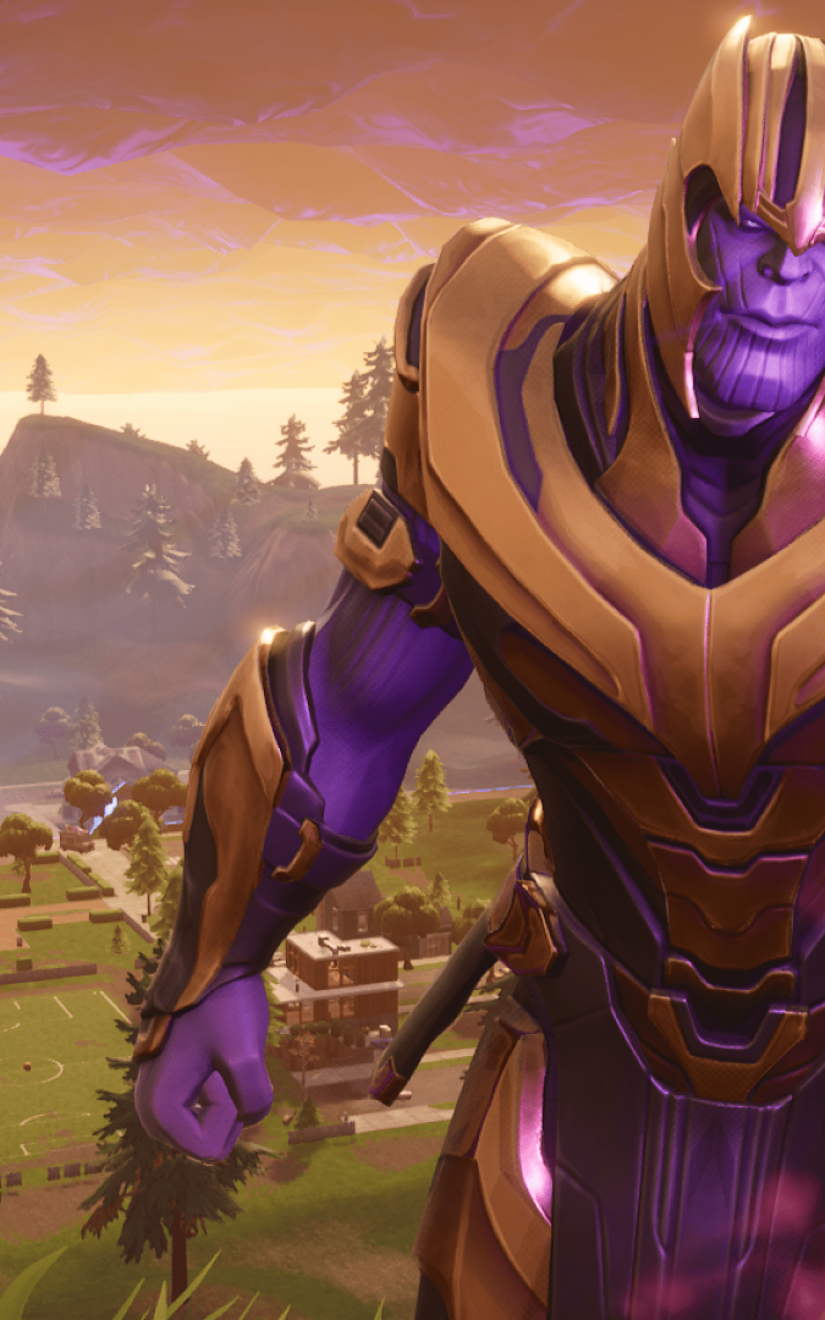 Fortnite Thanos Wallpapers Top Free Fortnite Thanos Backgrounds Wallpaperaccess