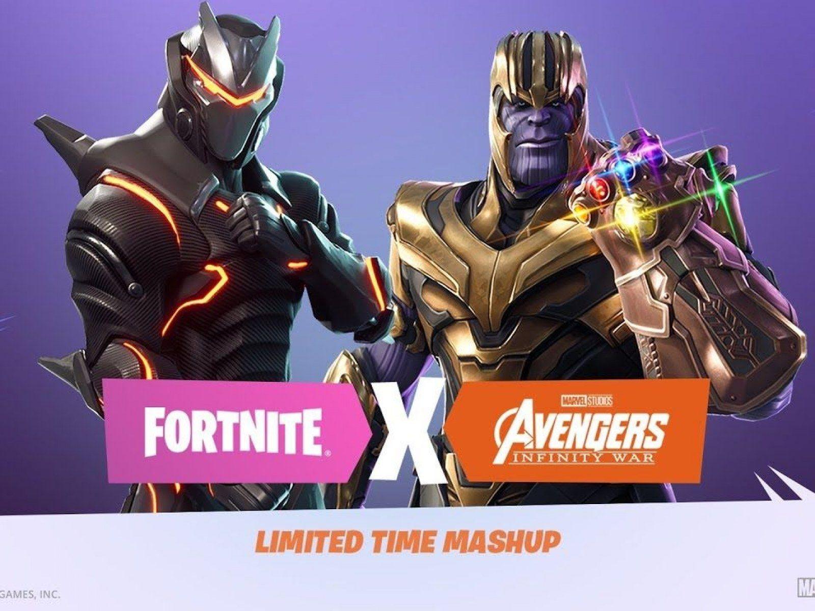 1600x1200 Fortnite' 1.59 (4.1) Adds Infinity Gauntlet Mode & Thanos