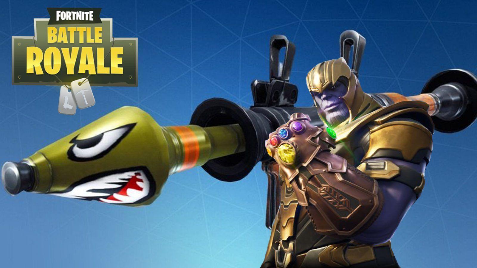 1600x900 Fortnite Thanos Wallpaper