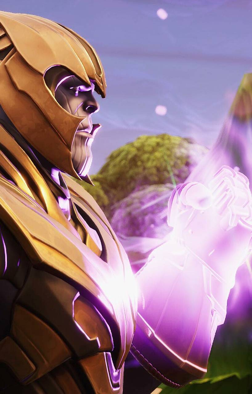 818x1280 Fortnite thanos wallpaper
