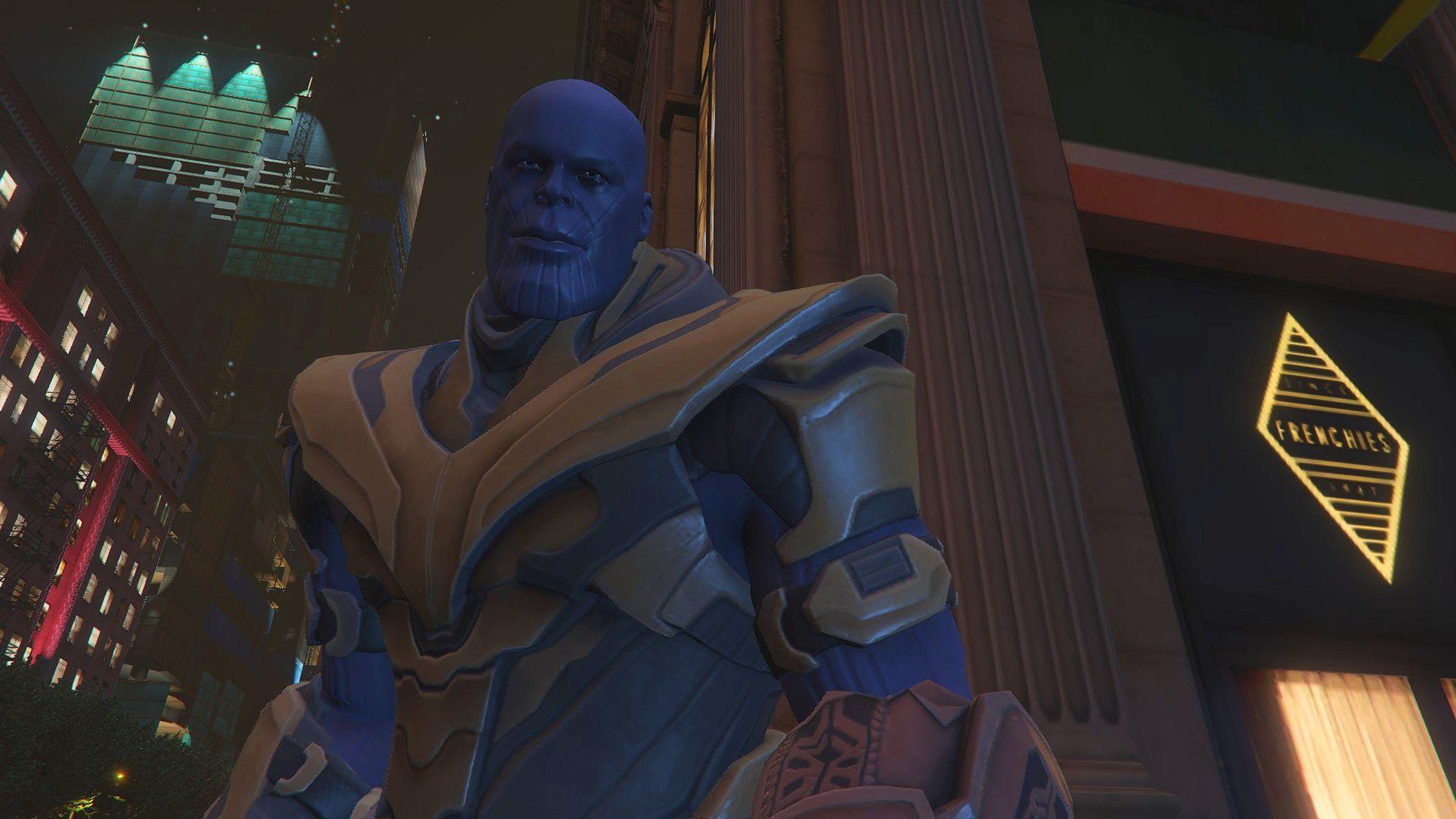 1920x1080 Thanos Fortnite Version [Add On Ped]